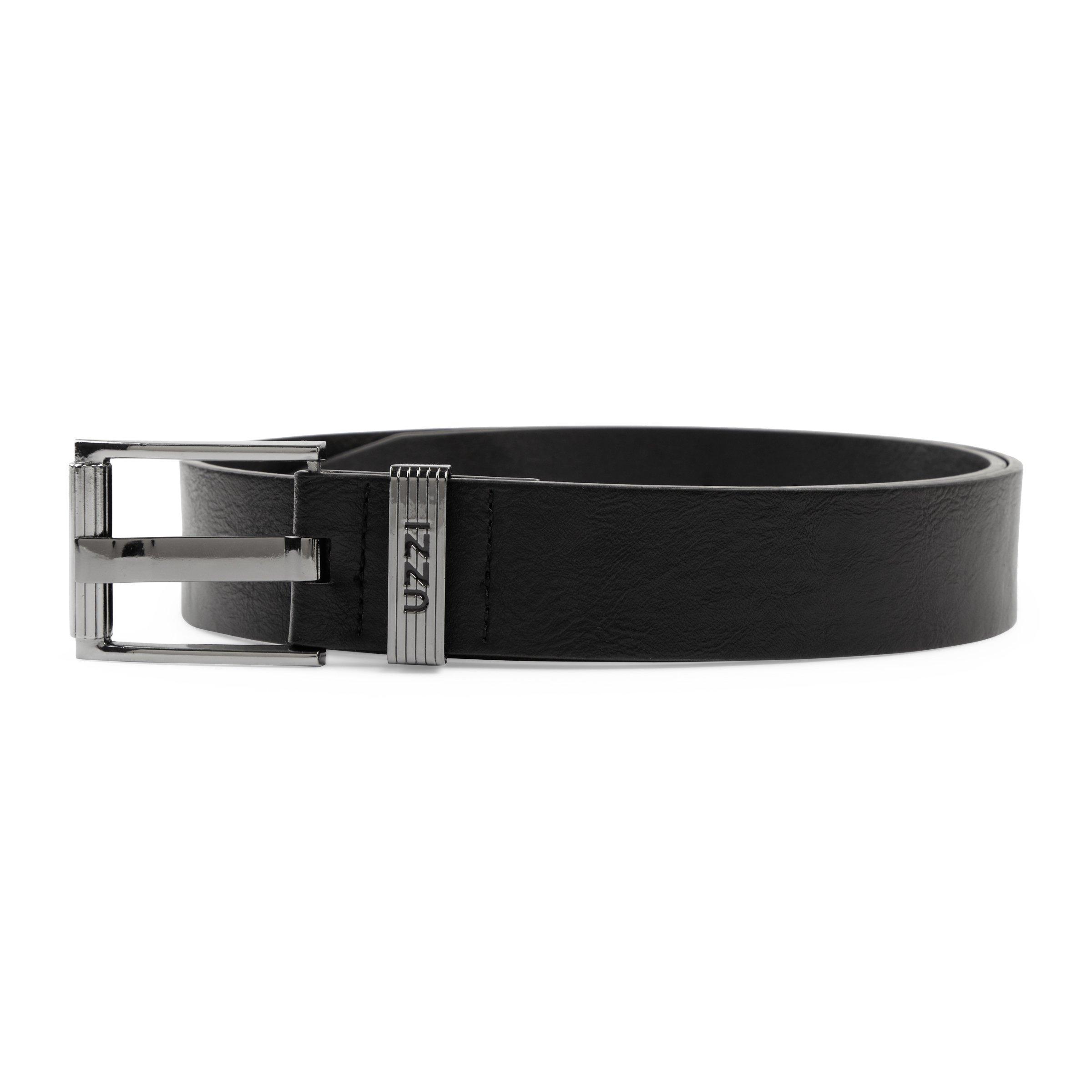 Black Casual Belt (3099709) | UZZI