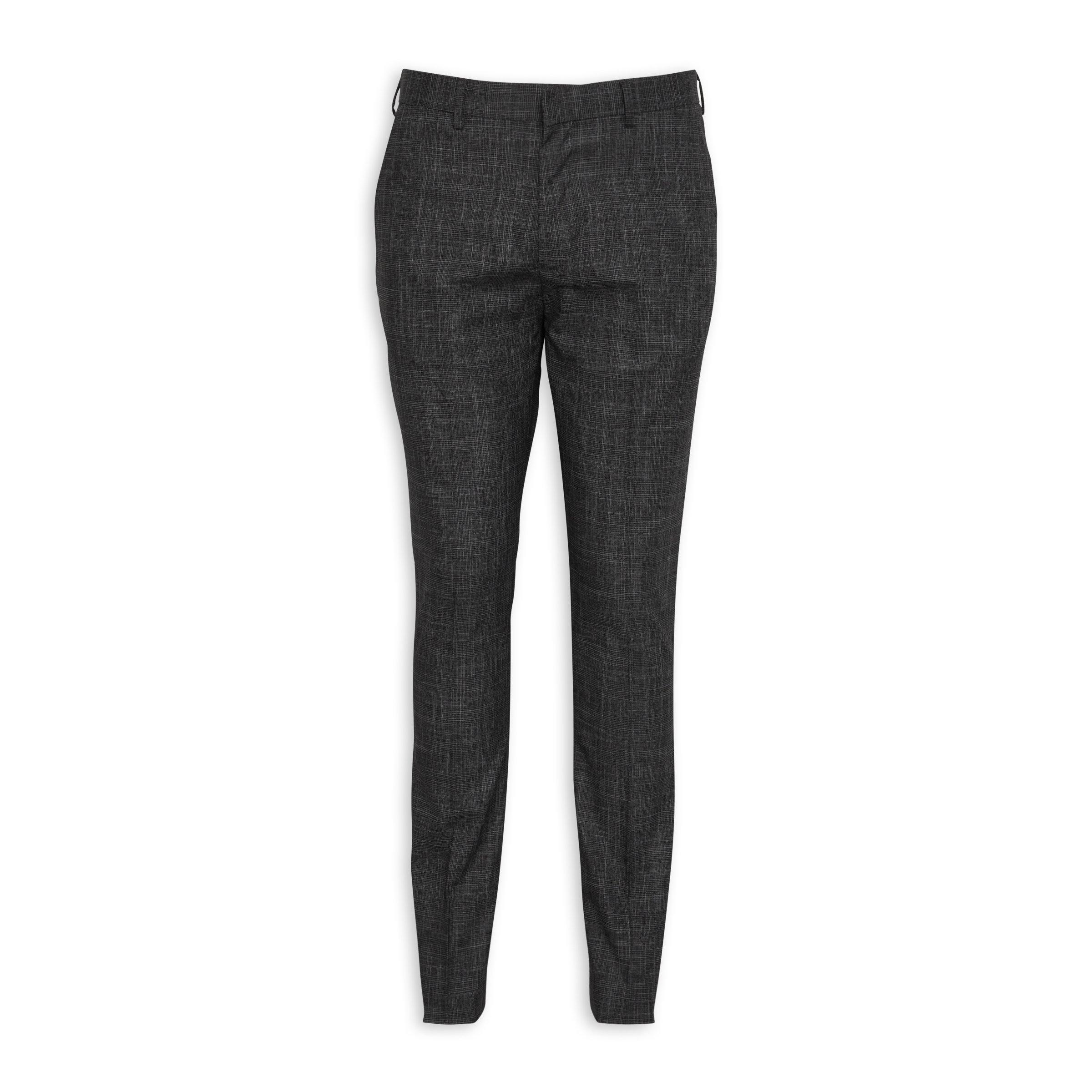 Charcoal Grey Skinny Suit Trouser (3099930) | Truworths Man