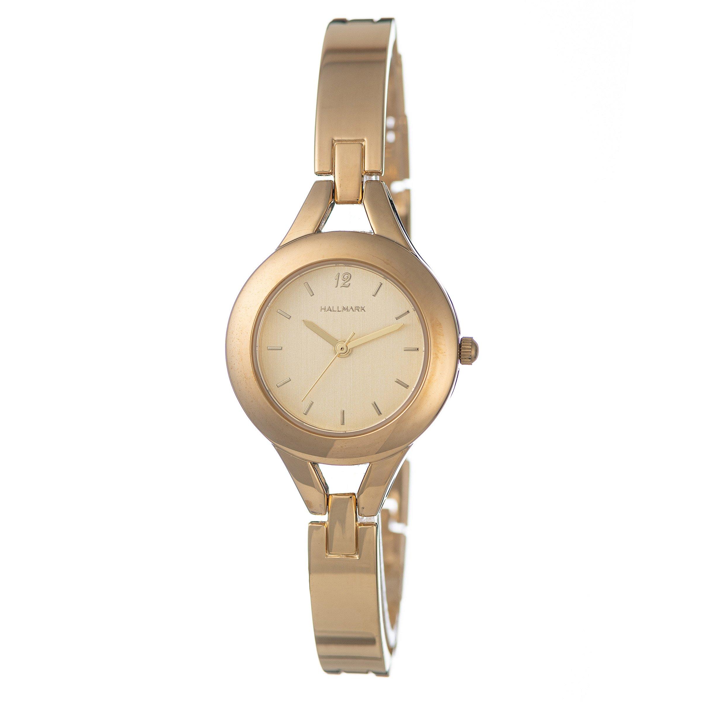 Petite Gold Plated Metal Bangle Watch (3099965) Hallmark