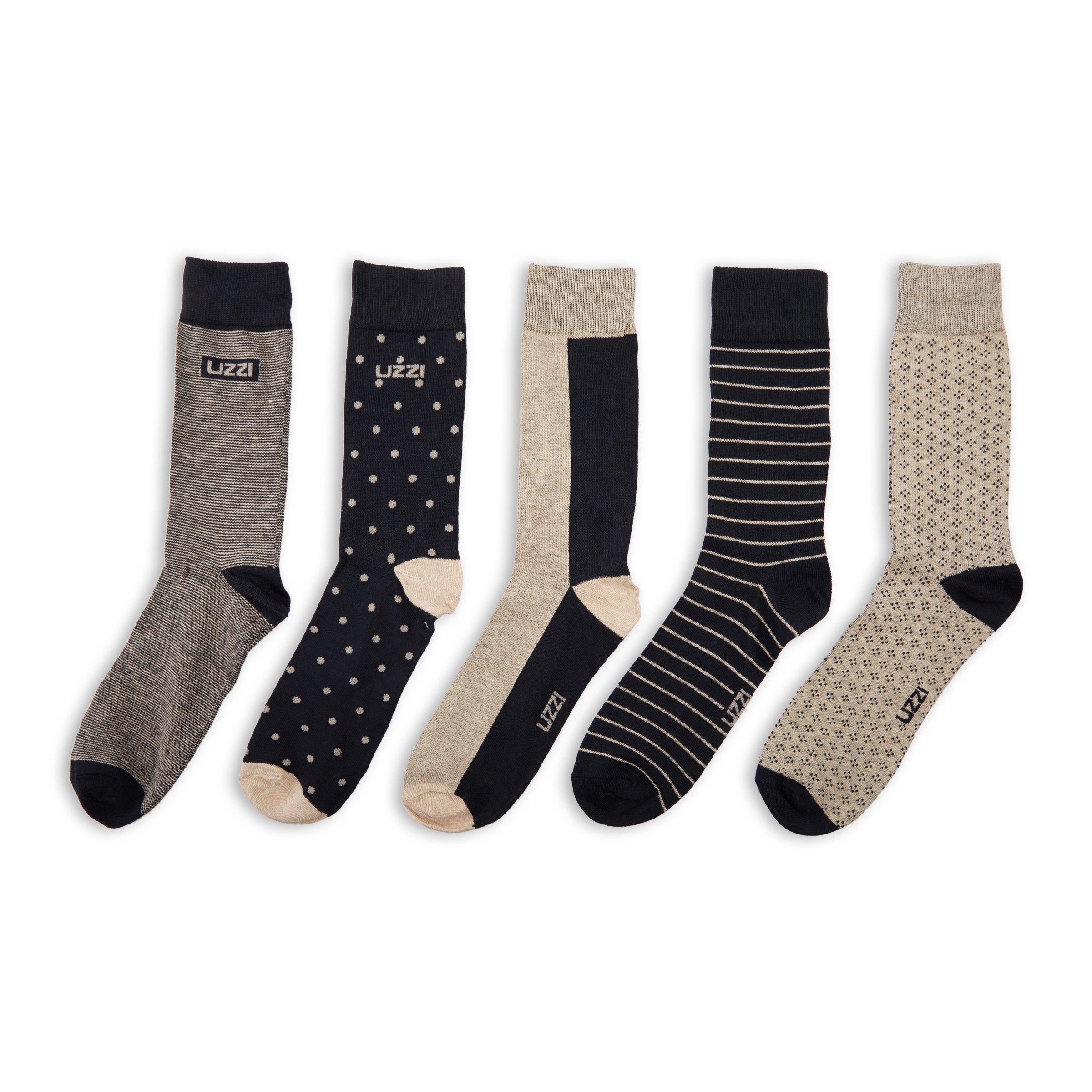5-pack Anklet Socks (3100665) | UZZI