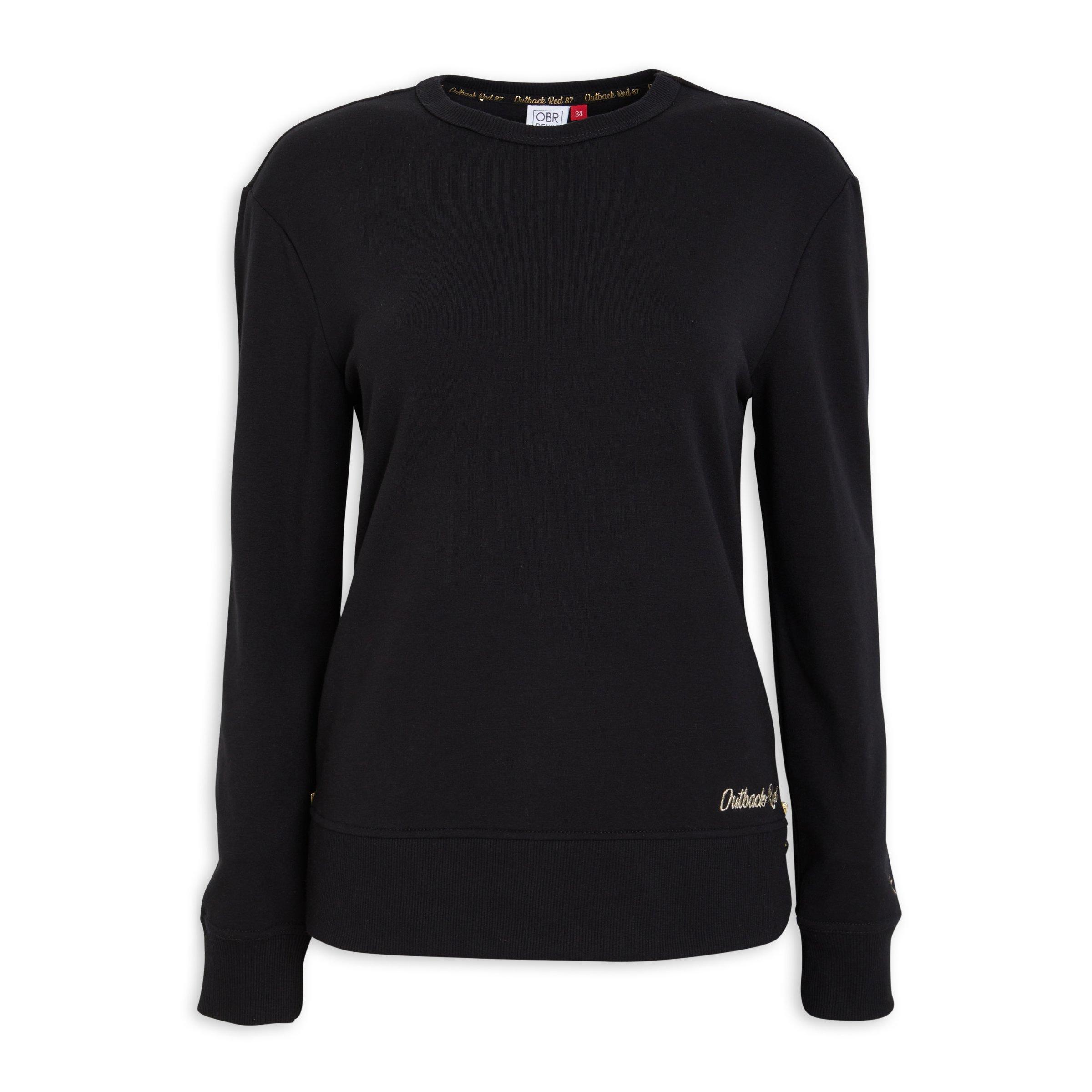 Black Sweat Top (3100766) | OUTBACK RED