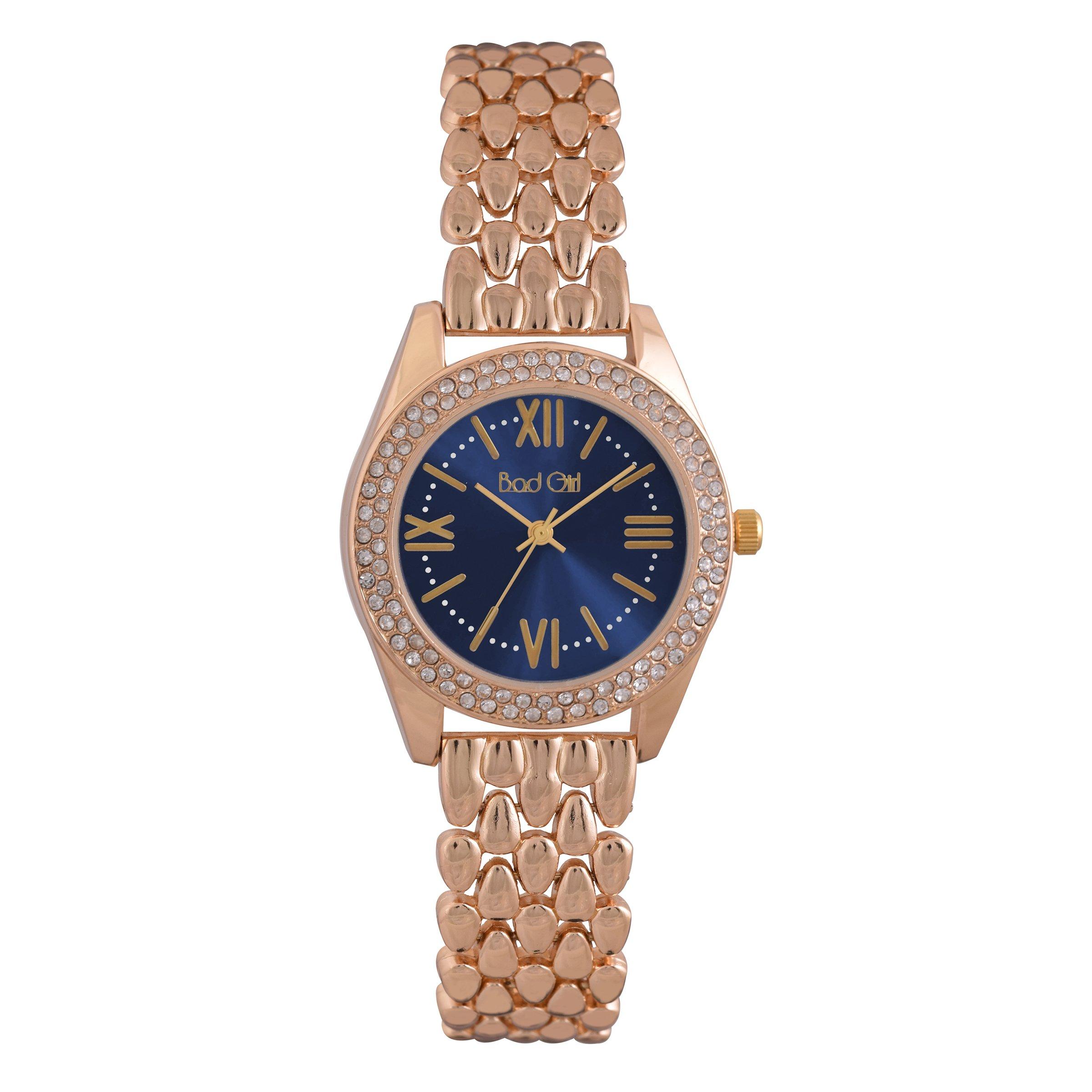 Gold and Navy Watch (3100869) | Bad Girl