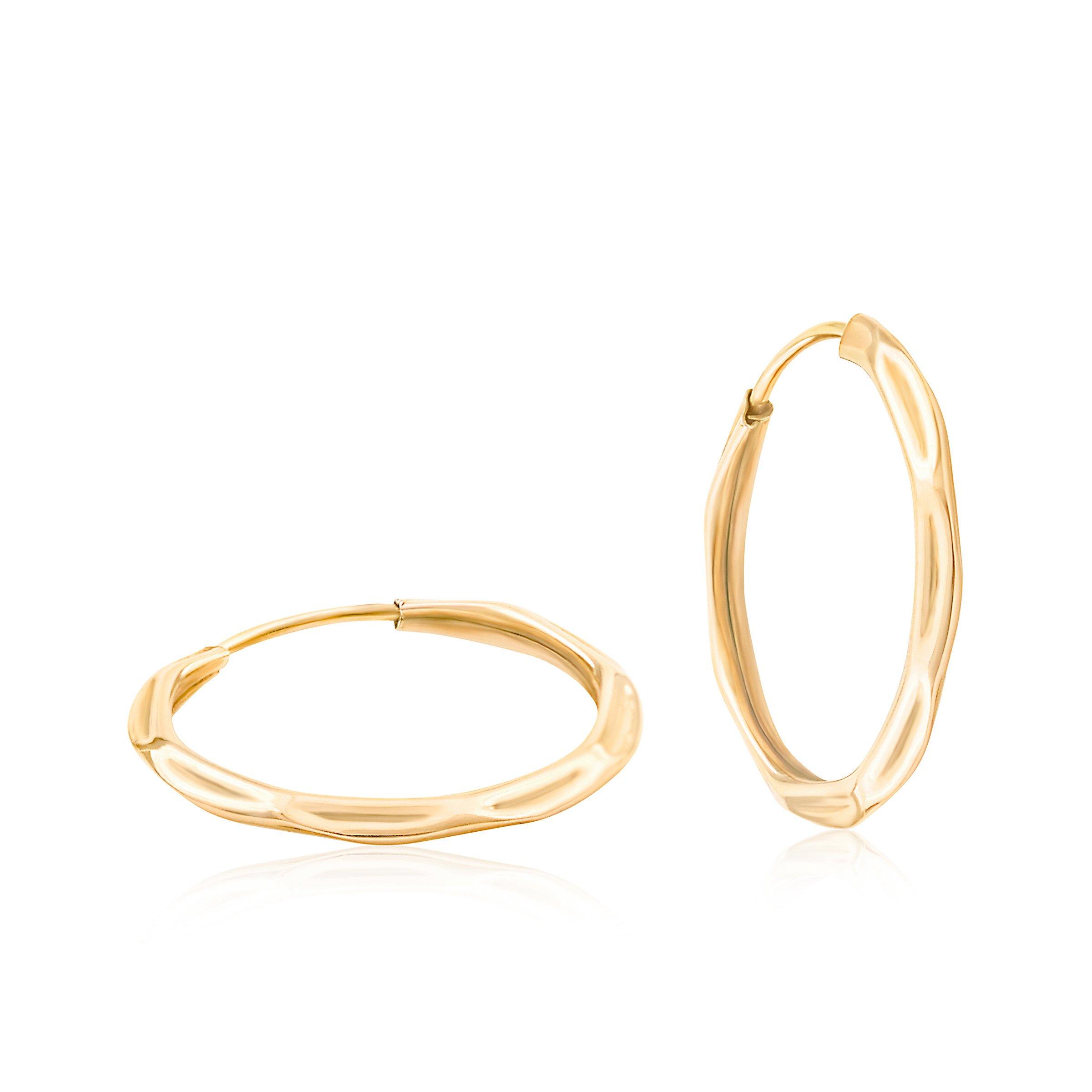 18mm Bonded Gold Facet Sleeper (3102017) | Bonded Gold