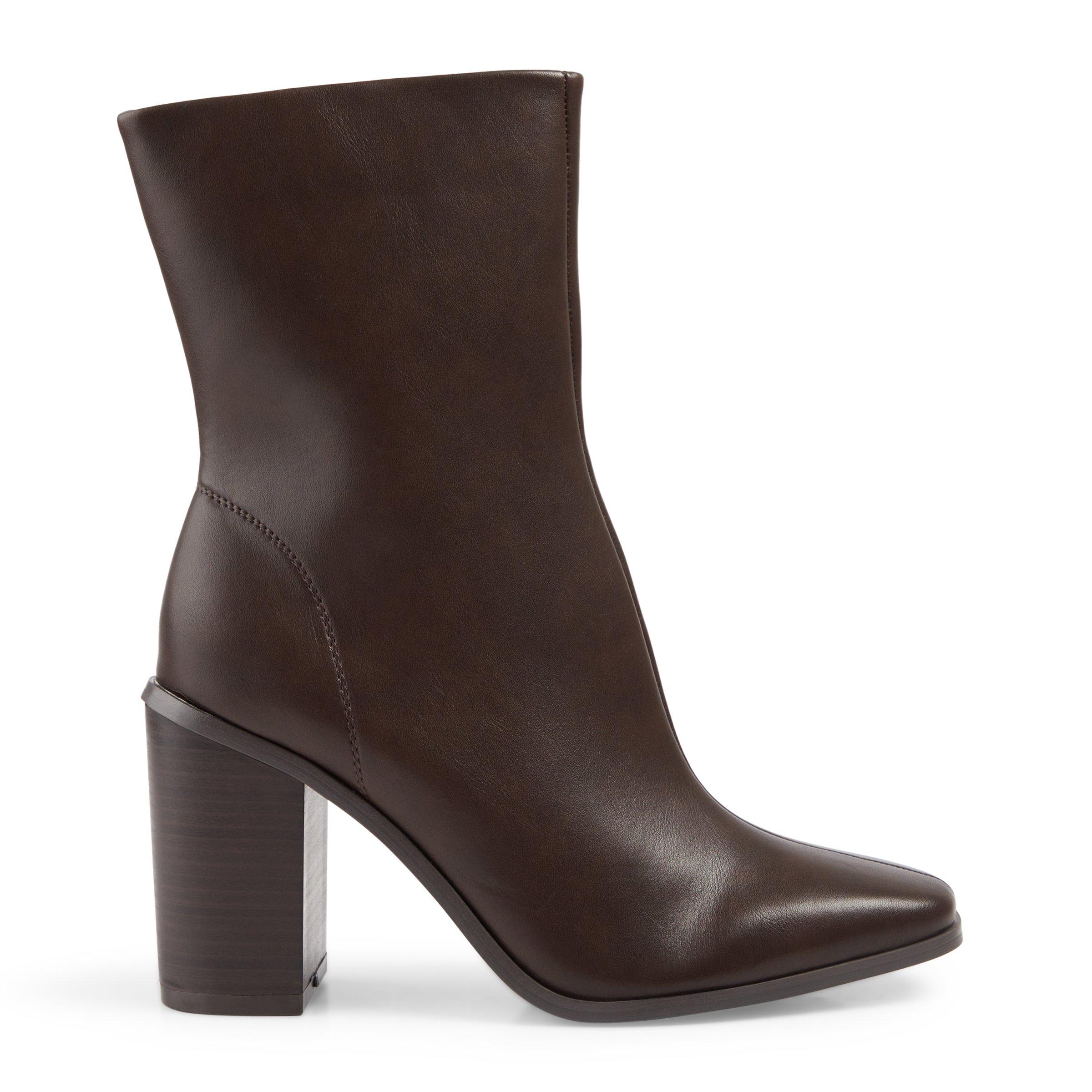 Brown Square Toe Boot (3102238) | LTD Woman