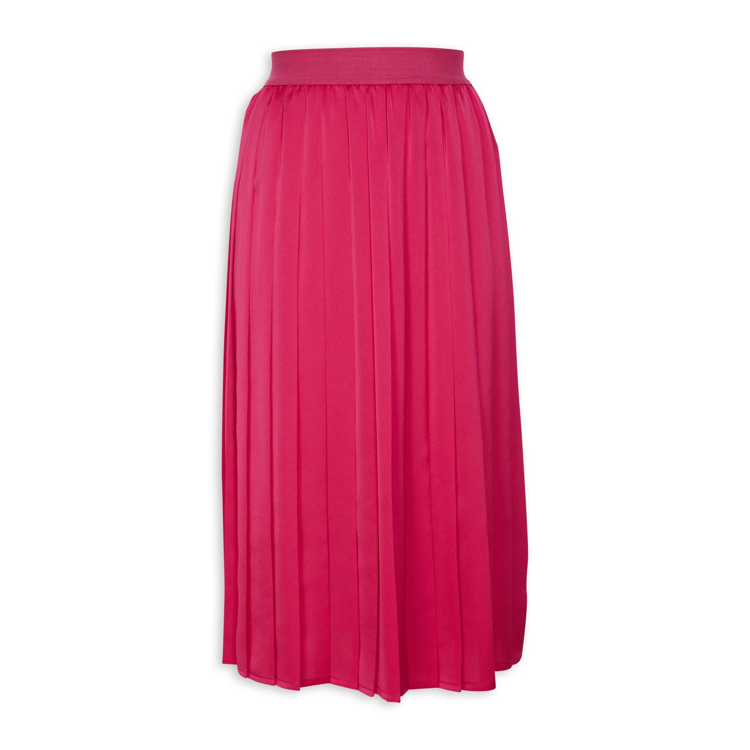 Pink Pleated Skirt (3102680) | Identity