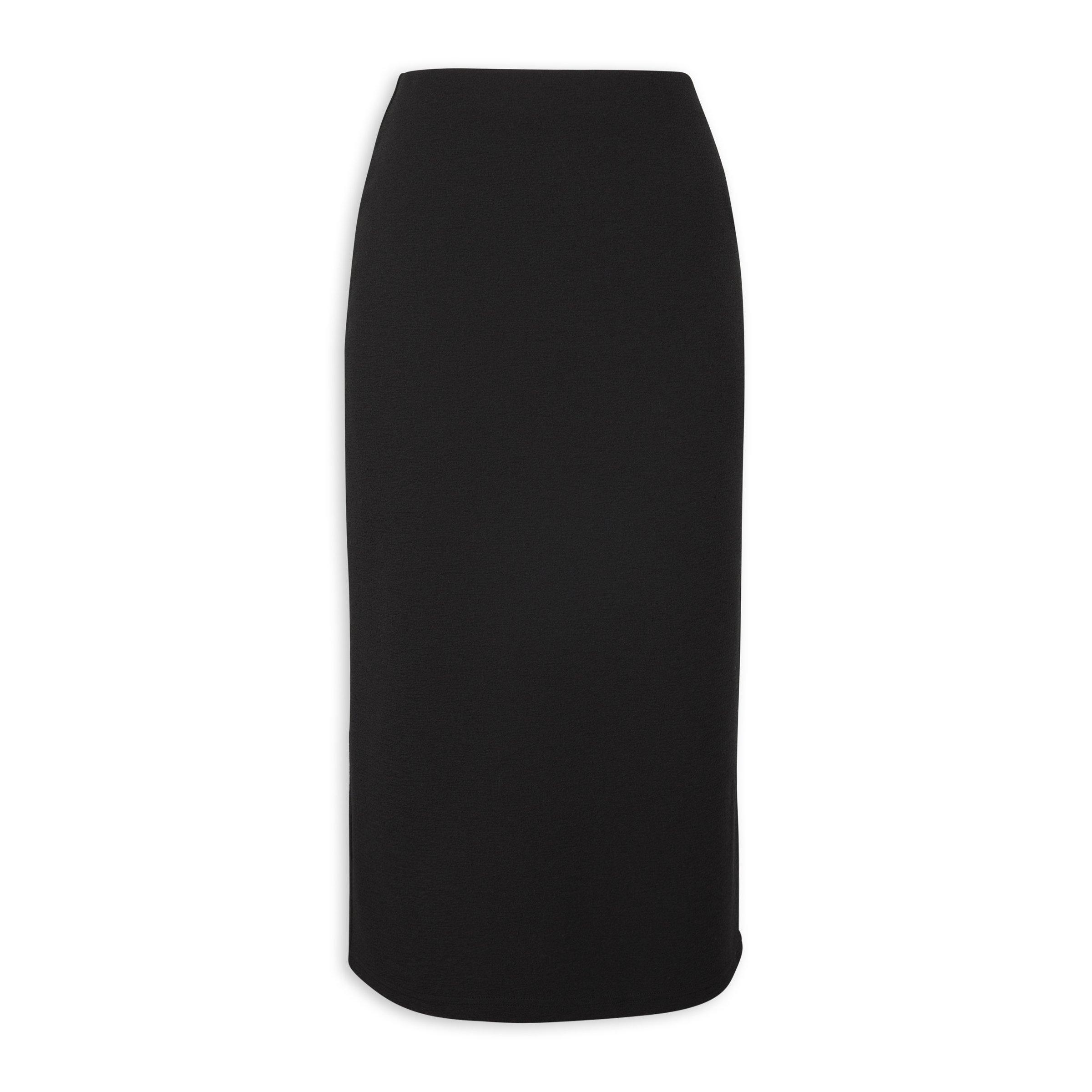 Black Column Skirt (3102684) | Identity