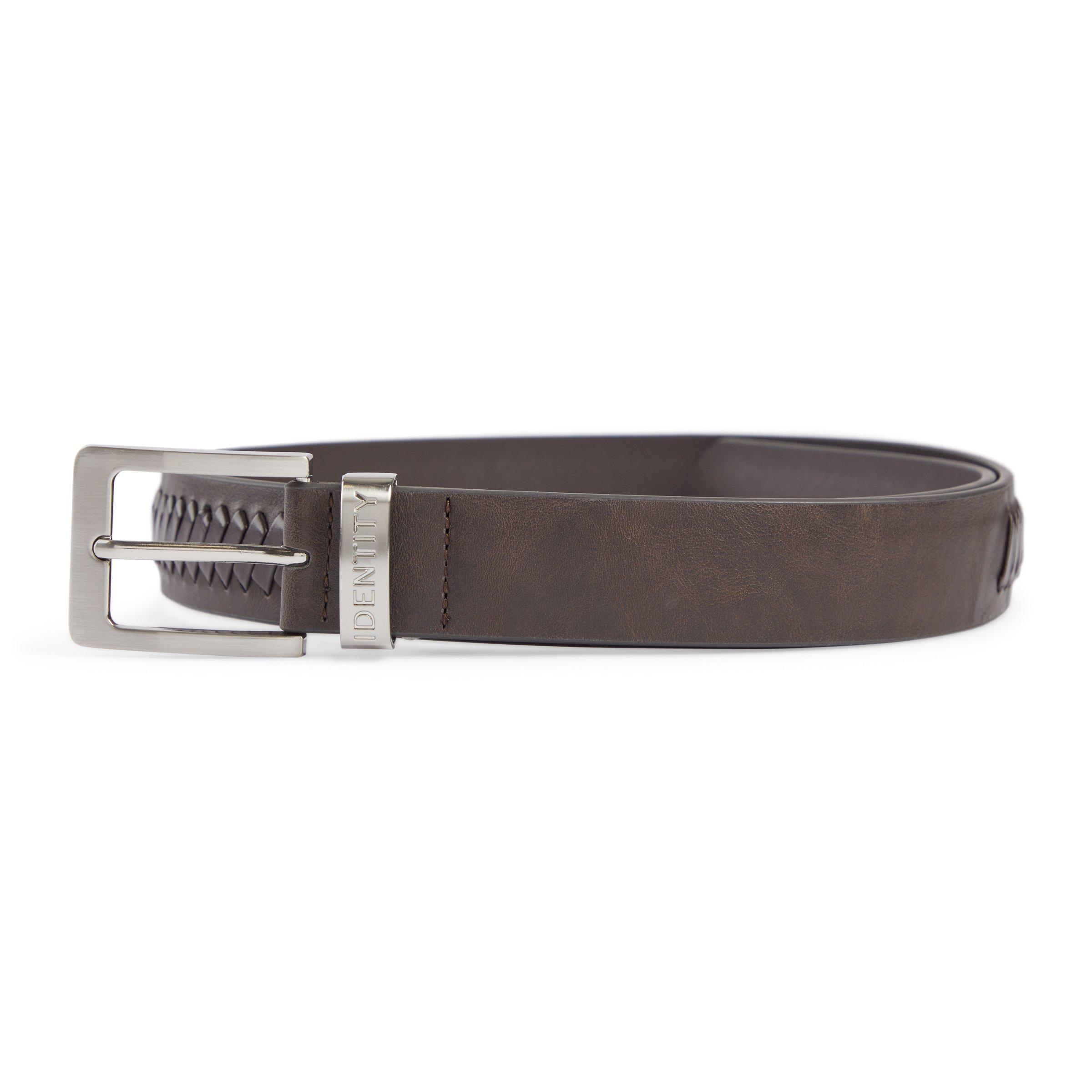 Brown Woven Casual Belt (3103121) | Identity