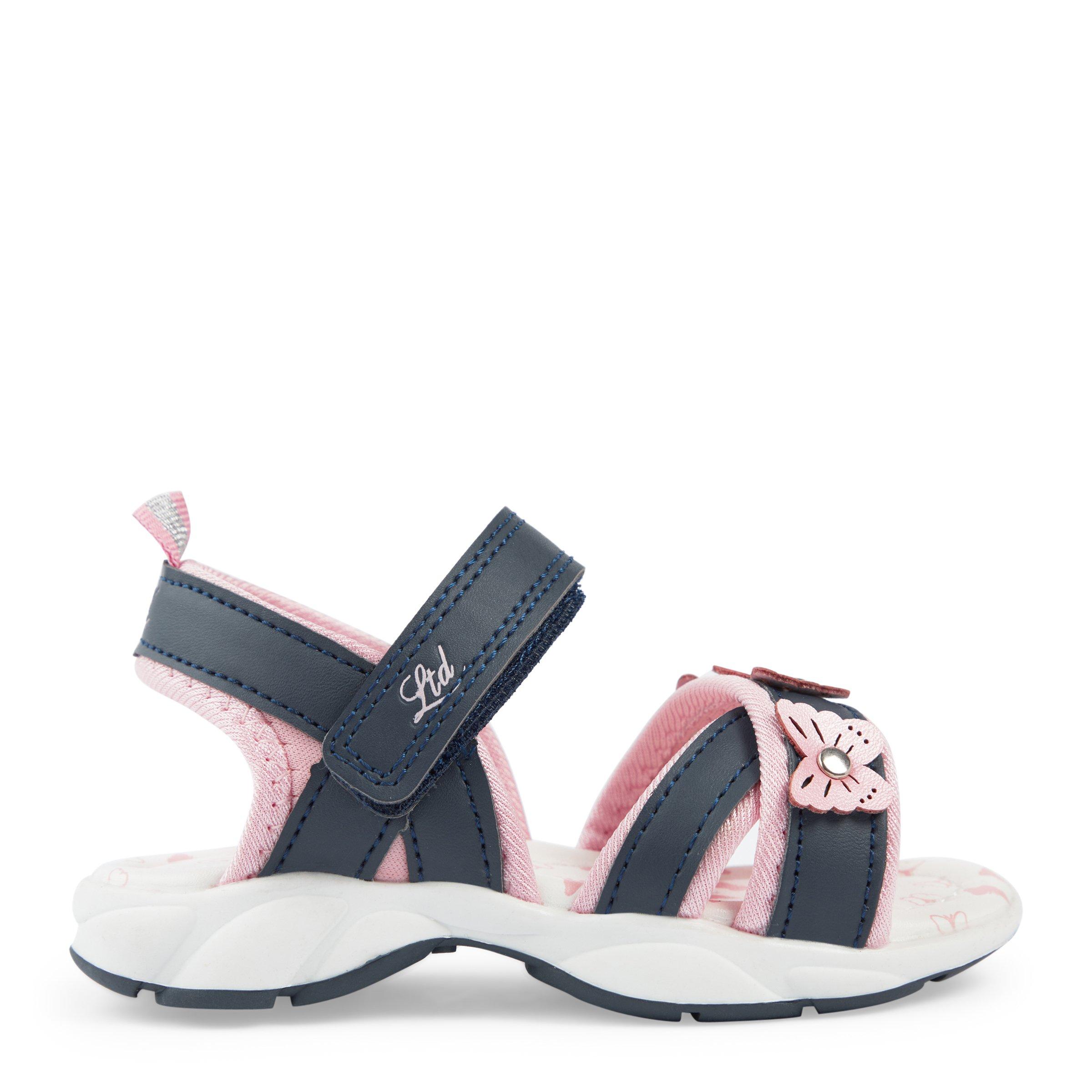 Baby Girl Colourblocked Butterfly Sandal (3103562) | LTD Kids