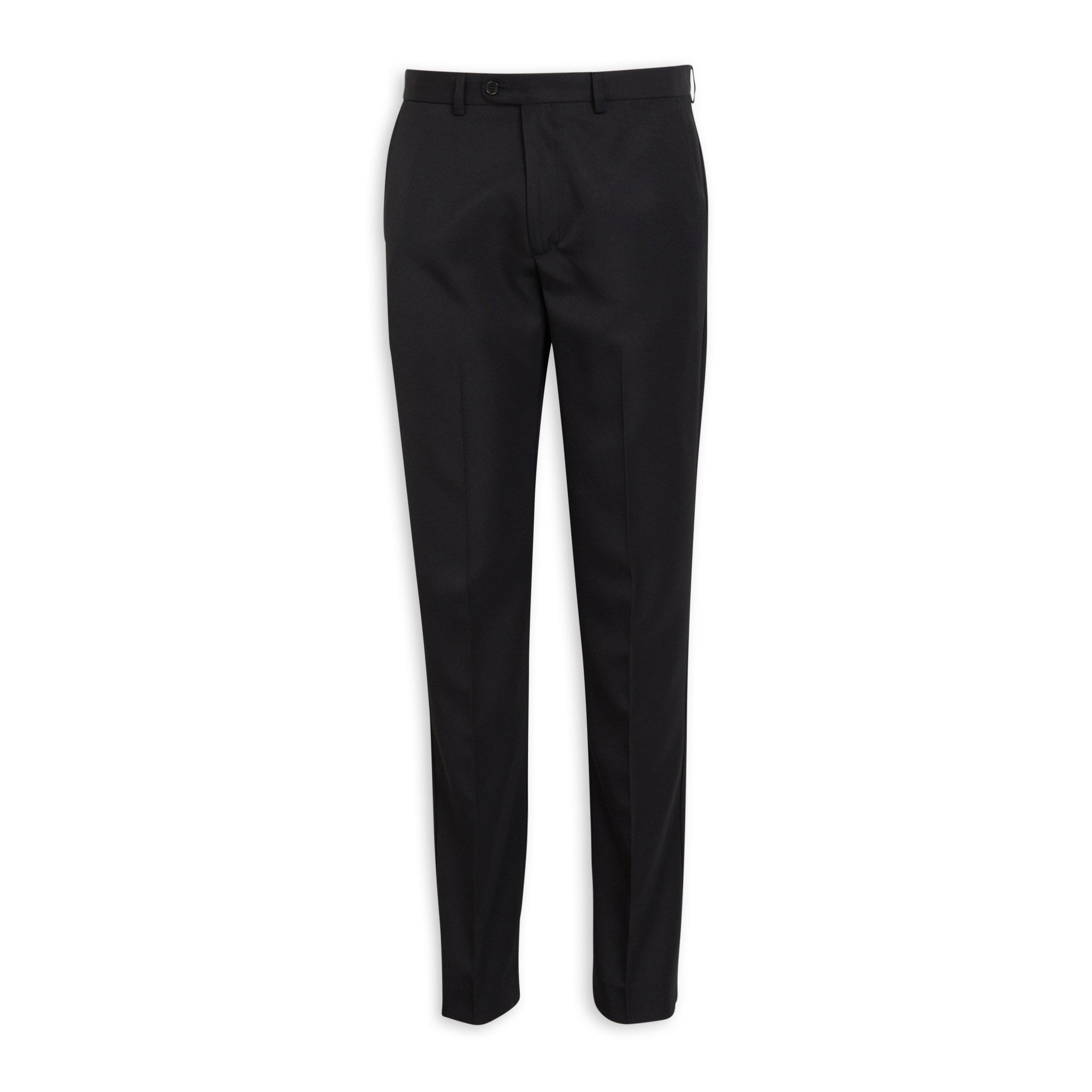 Black Slim Leg Trouser (3103690) | Truworths Man