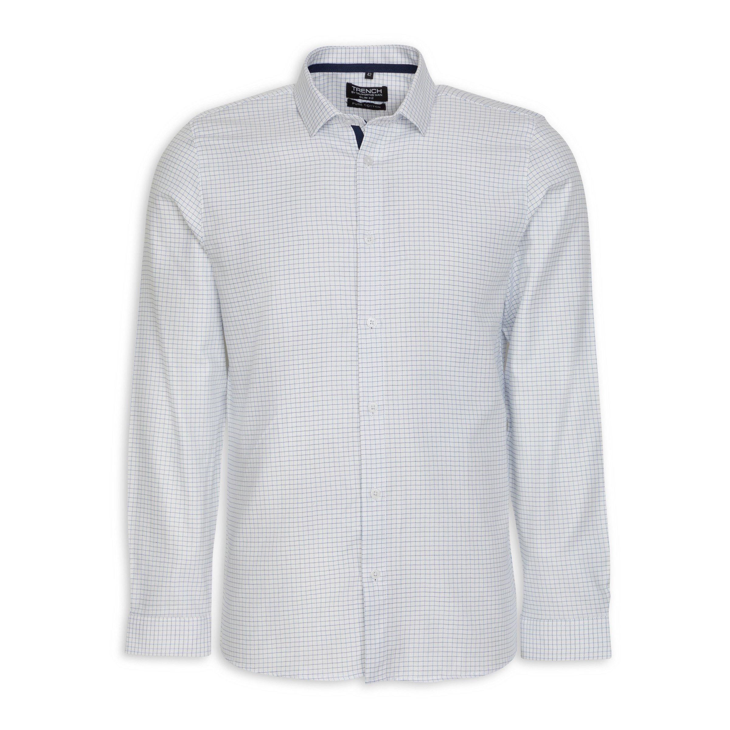 White Check Shirt (3103847) | Truworths Man