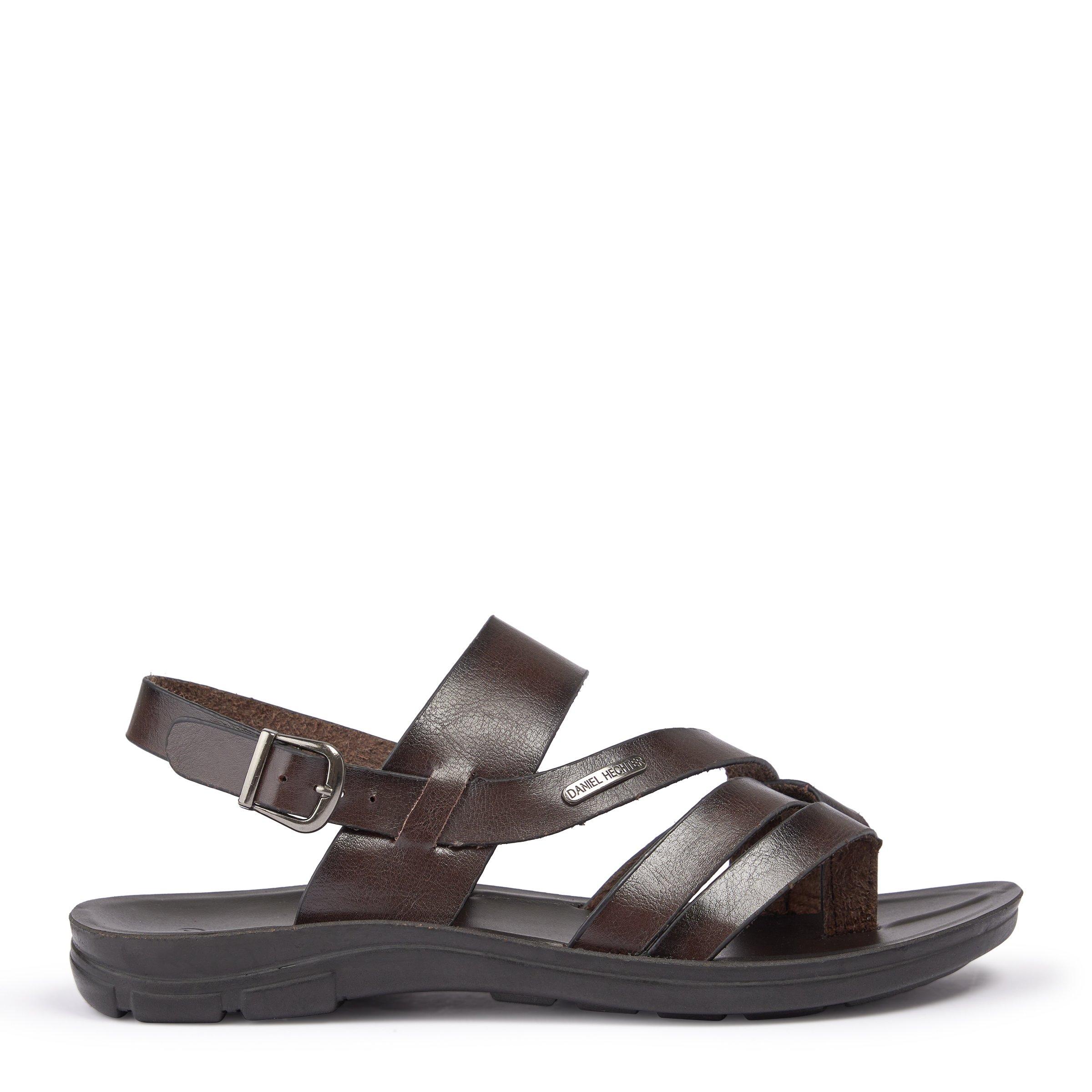 Brown Toe Post Sandal (3105058) | Daniel Hechter