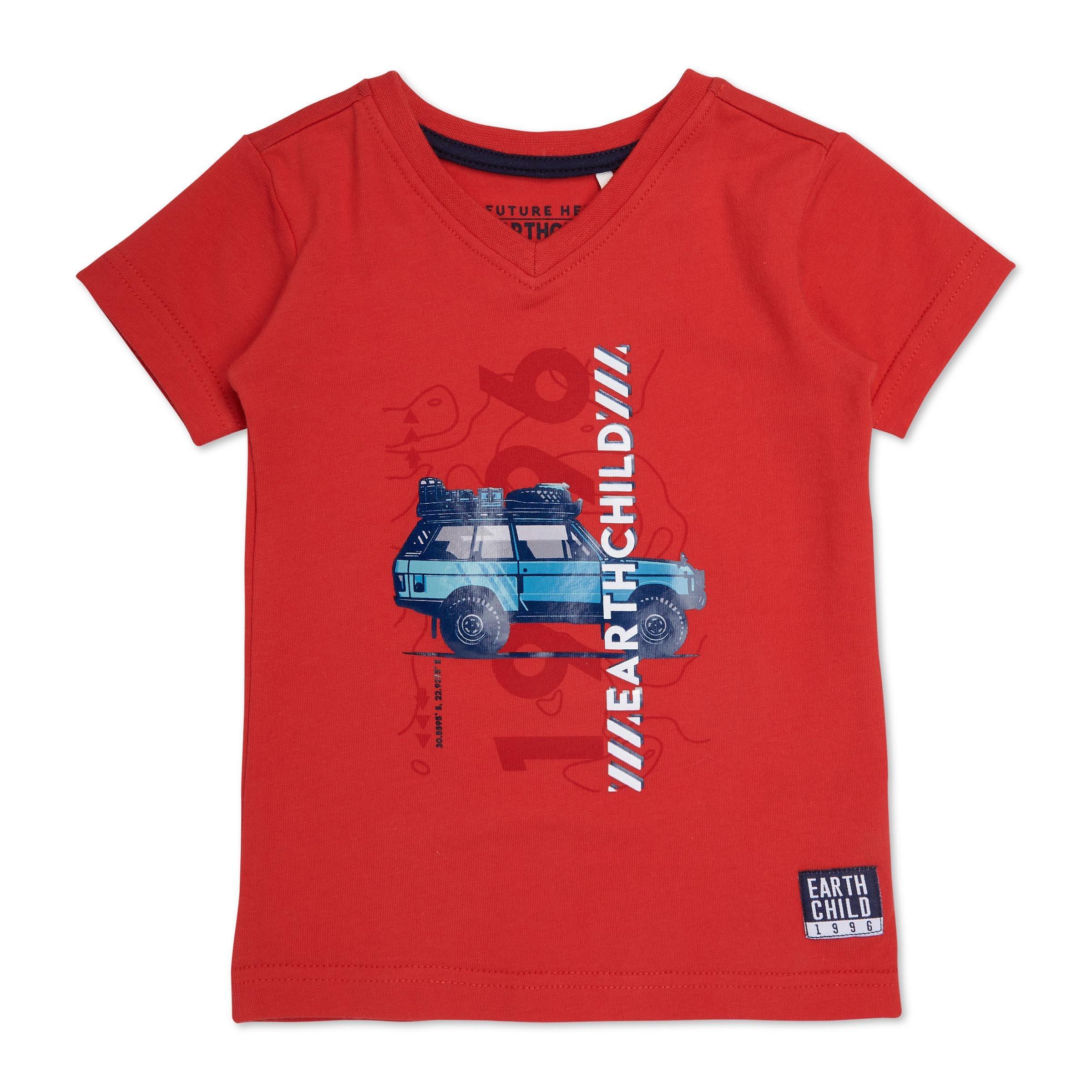 Baby Boy Red Tshirt (3105189) Earthchild