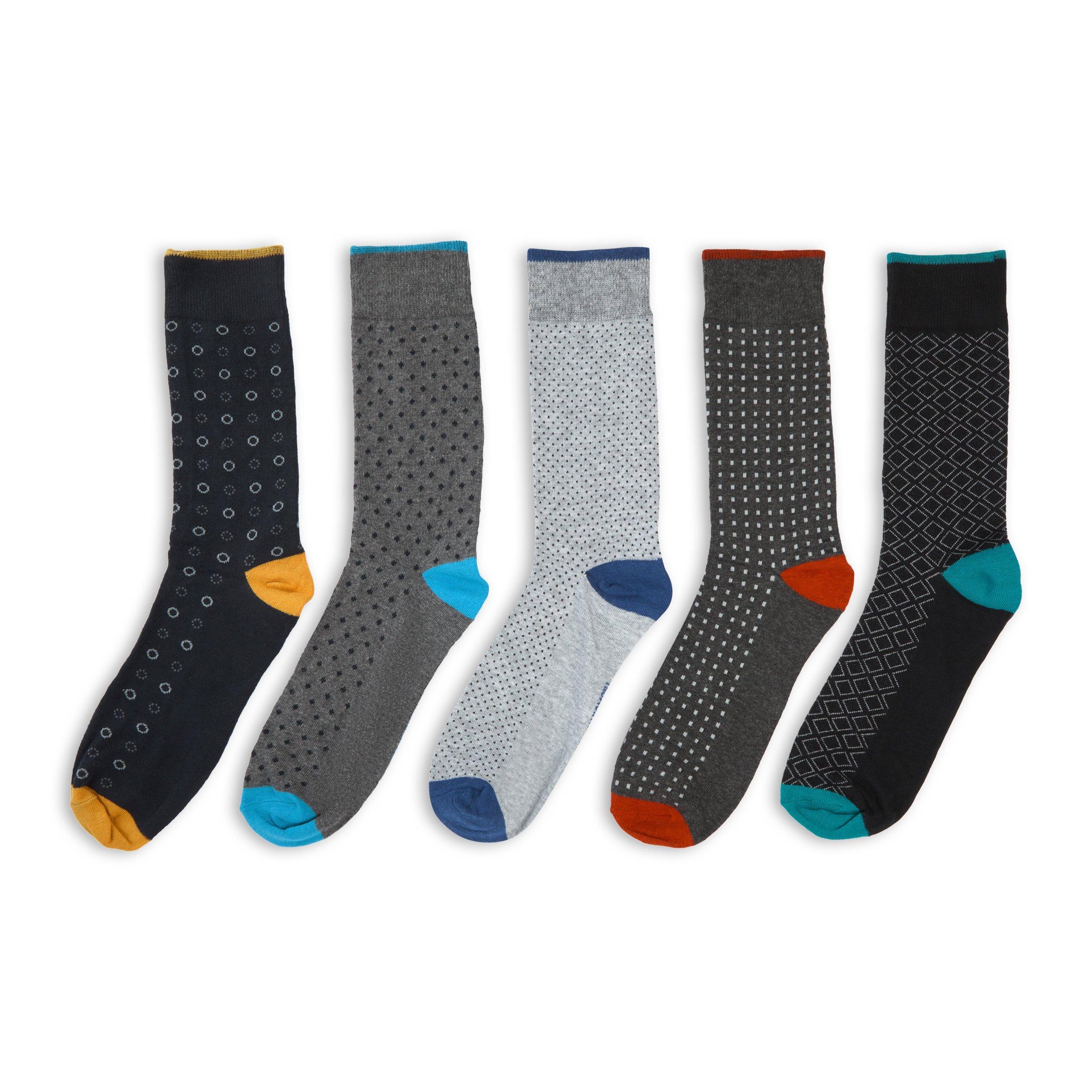 5-pack Anklet Socks (3105253) | Truworths Man