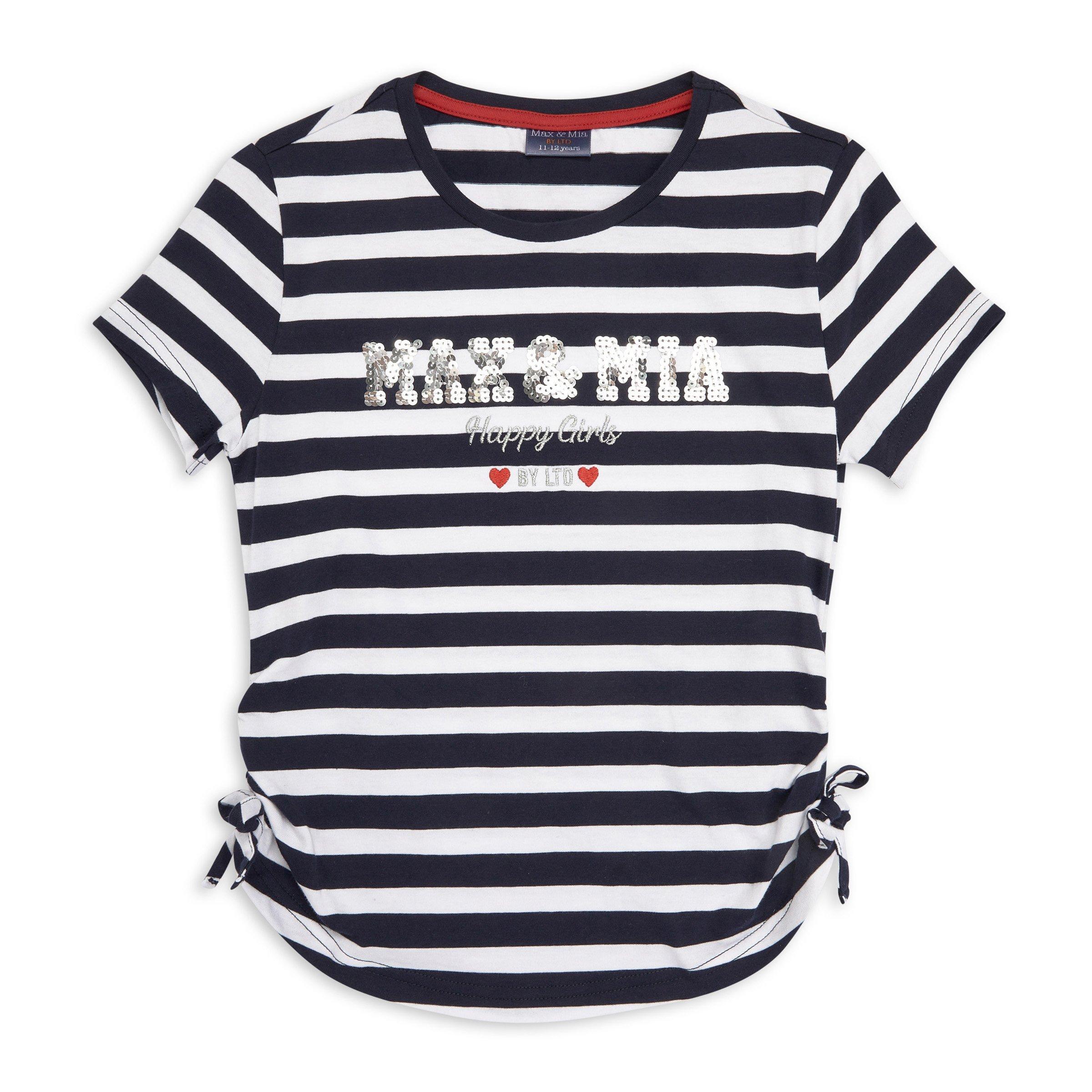 Girls Stripe T-shirt (3105271) | Max & Mia