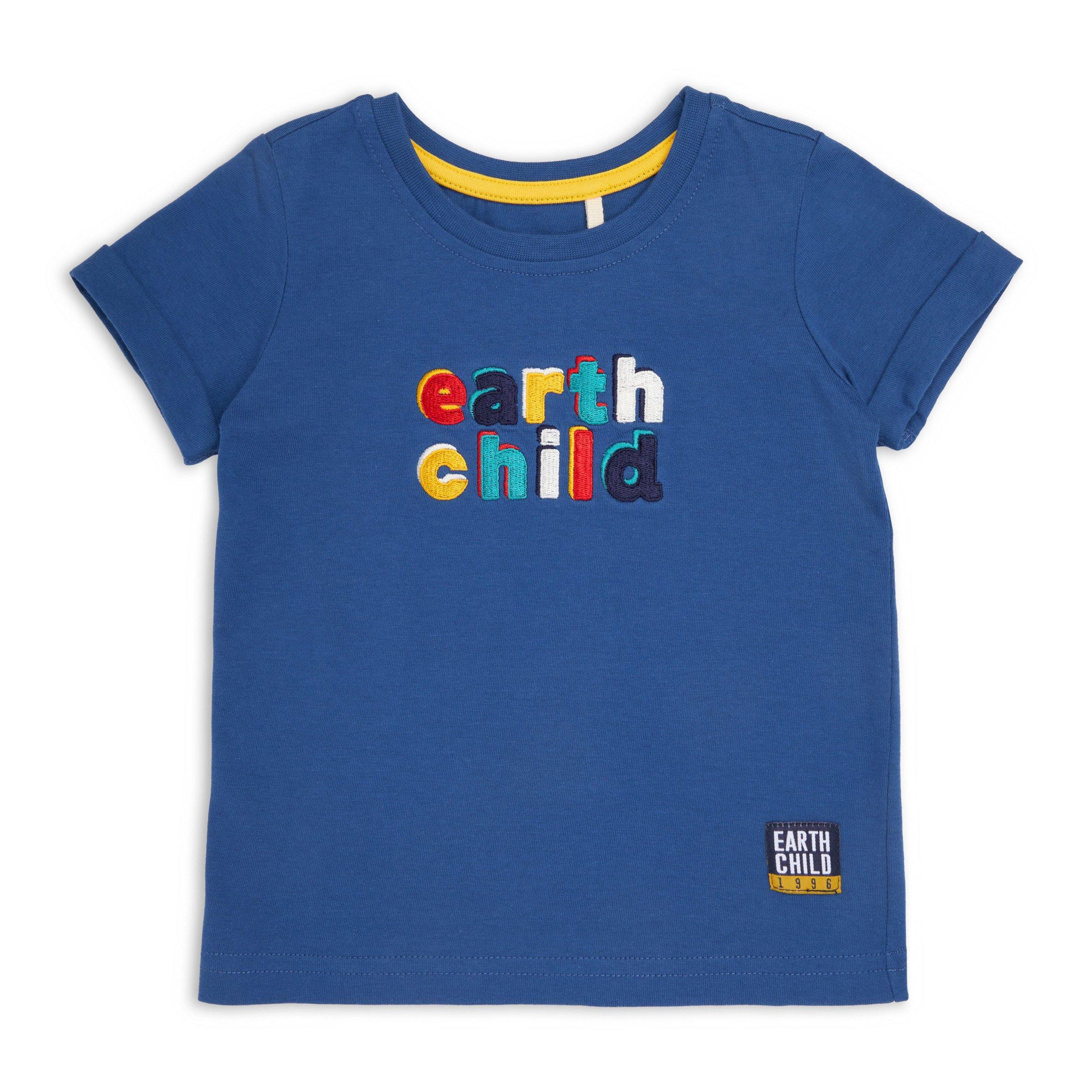 Baby Boy Cobalt Blue T-shirt (3105285) | Earthchild