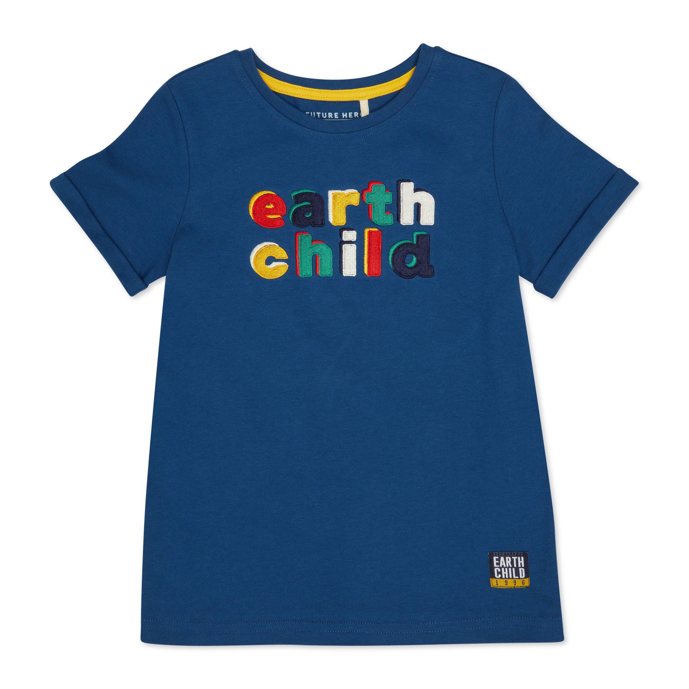 Kid Boy Cobalt Blue T-shirt (3105286) | Earthchild