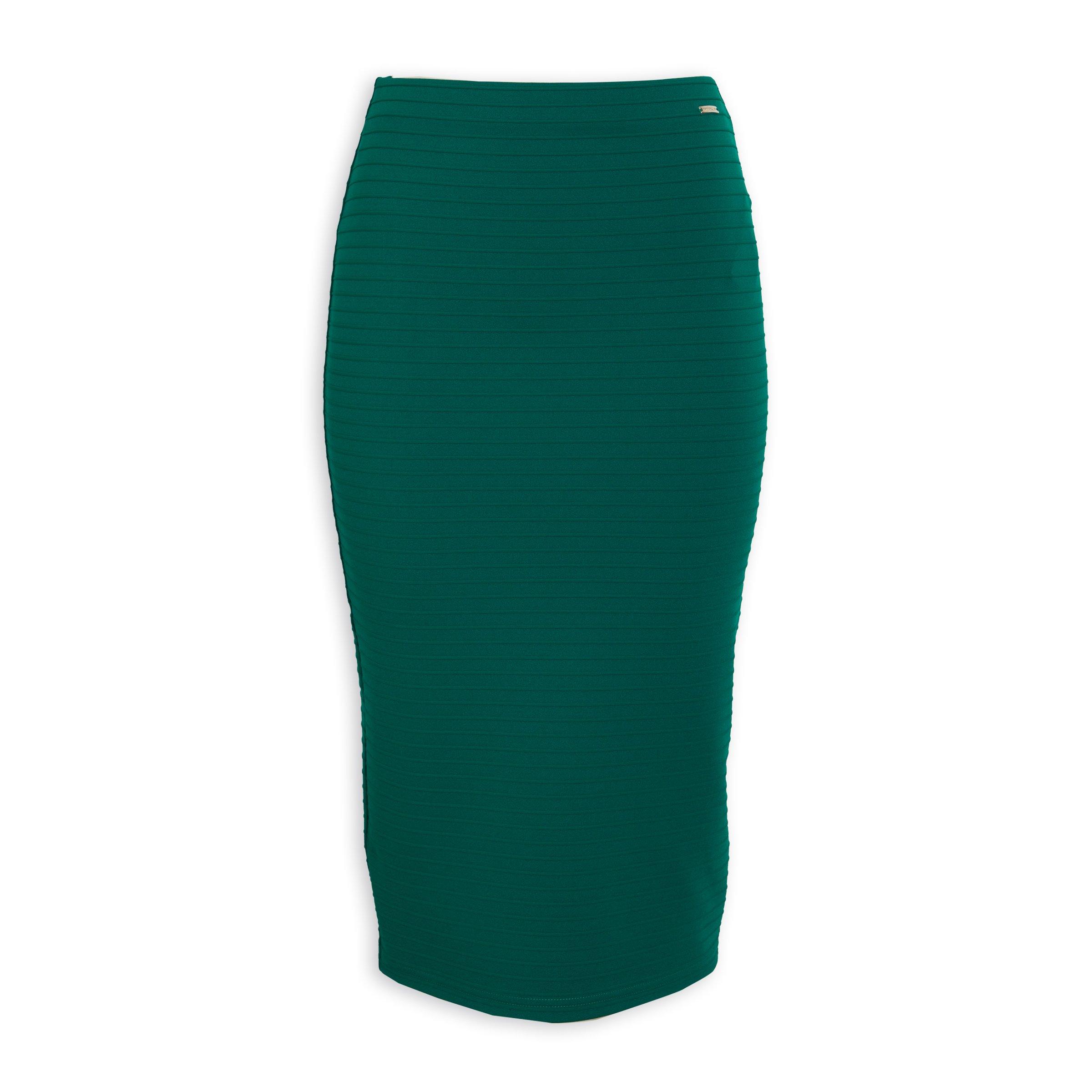 Bottle Green Bodycon Skirt (3105373) | Finnigans