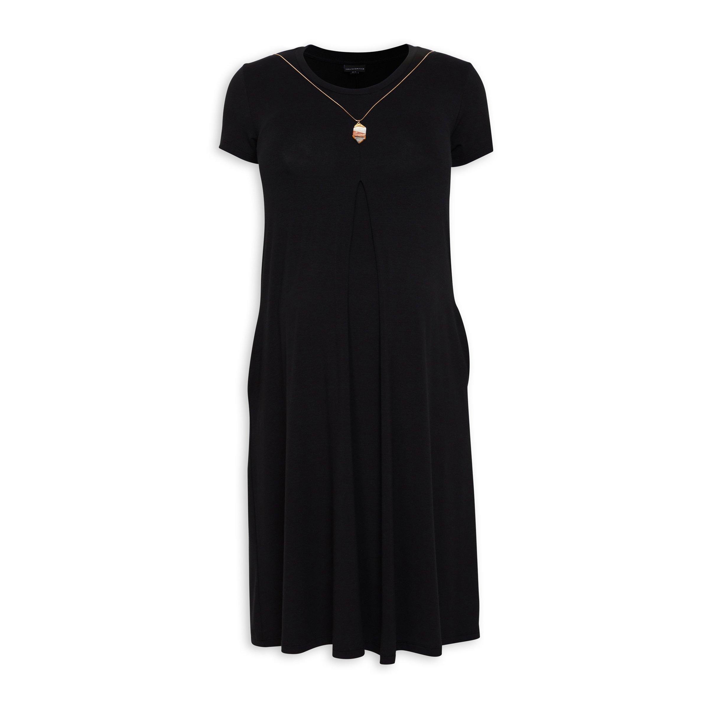 Black A-line Maternity Dress (3105384) | Truworths