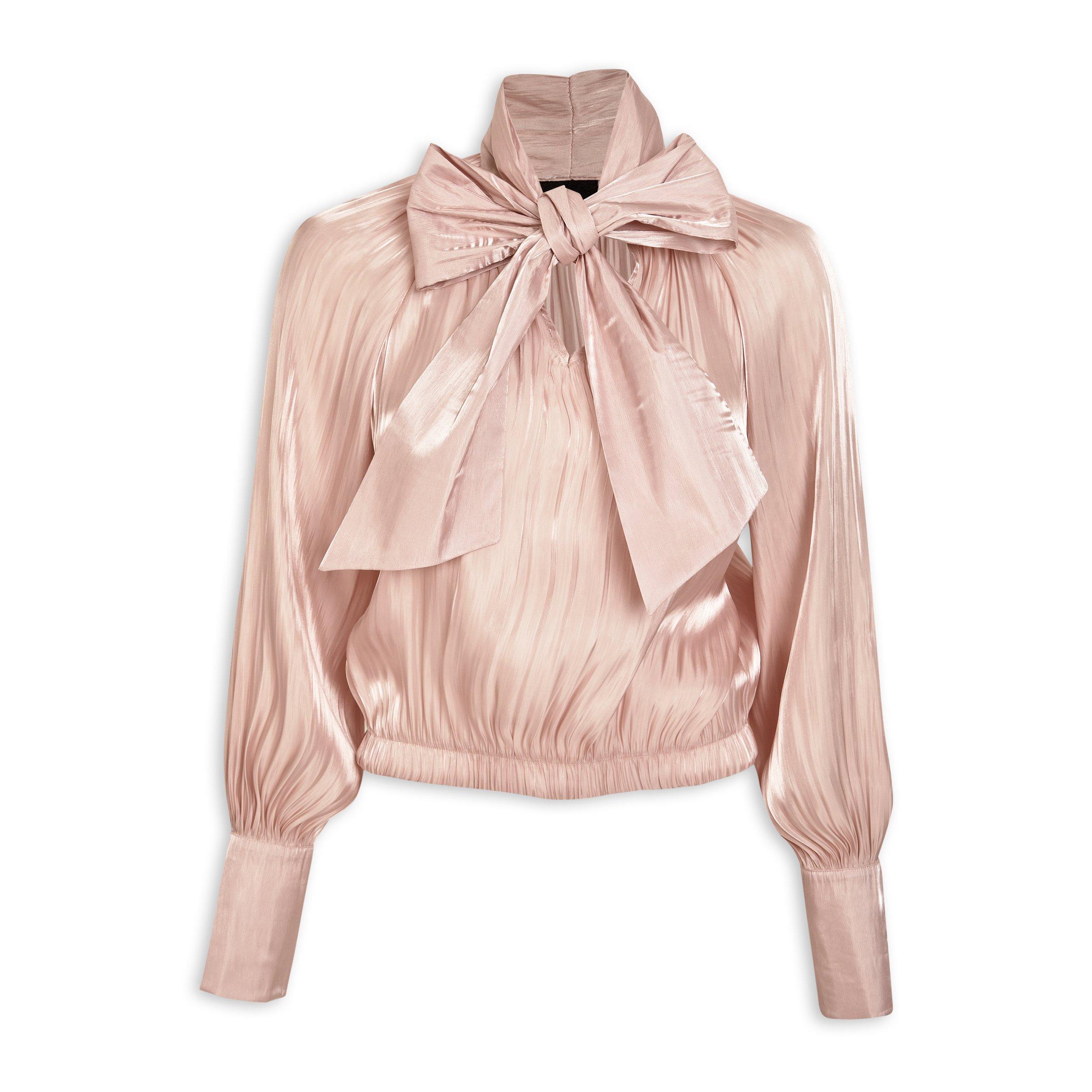 Pink Kitty Bow Blouse (3105512) | Truworths