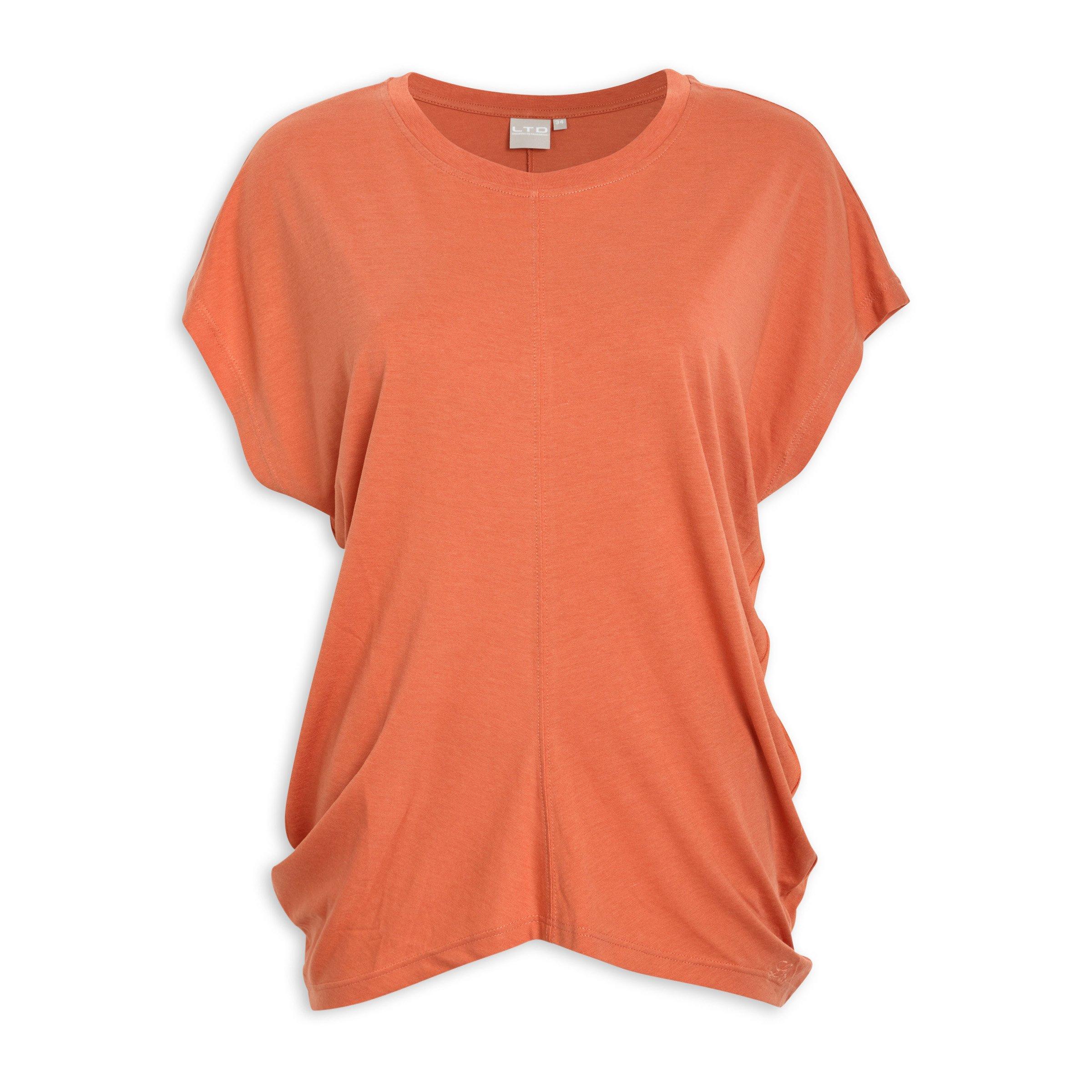 Orange Blouson T-shirt (3105599) | LTD Woman