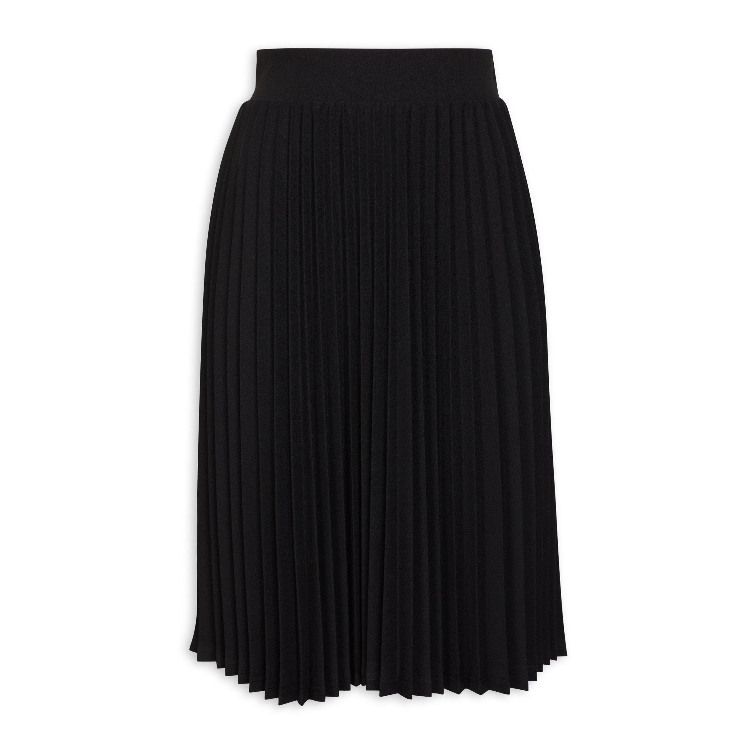 Black Pleated Skirt (3105605) | Identity