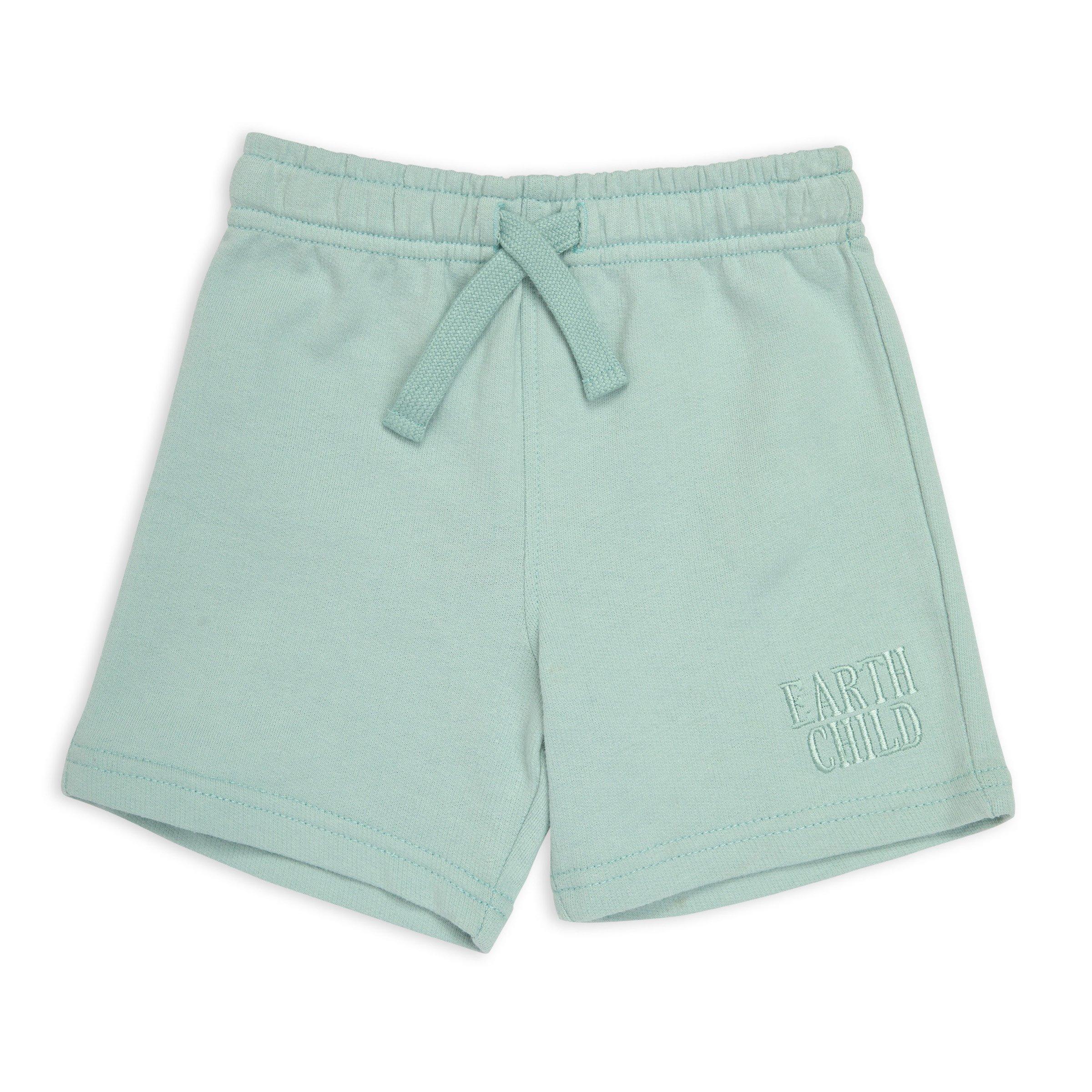 Baby Boy Seafoam Green Short (3106020) Earthchild