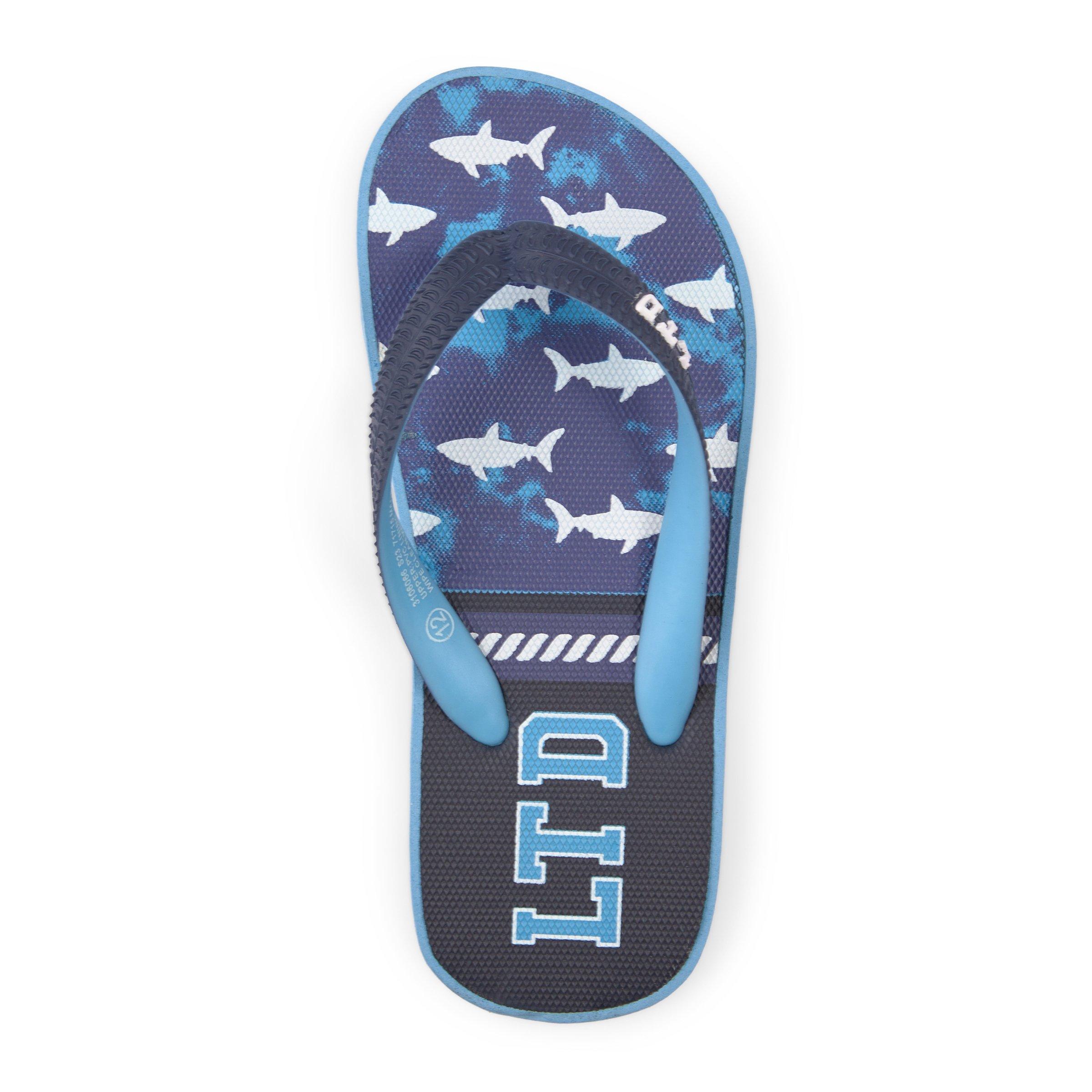 Kid Boy Navy Flip Flops (3106066) | LTD Kids