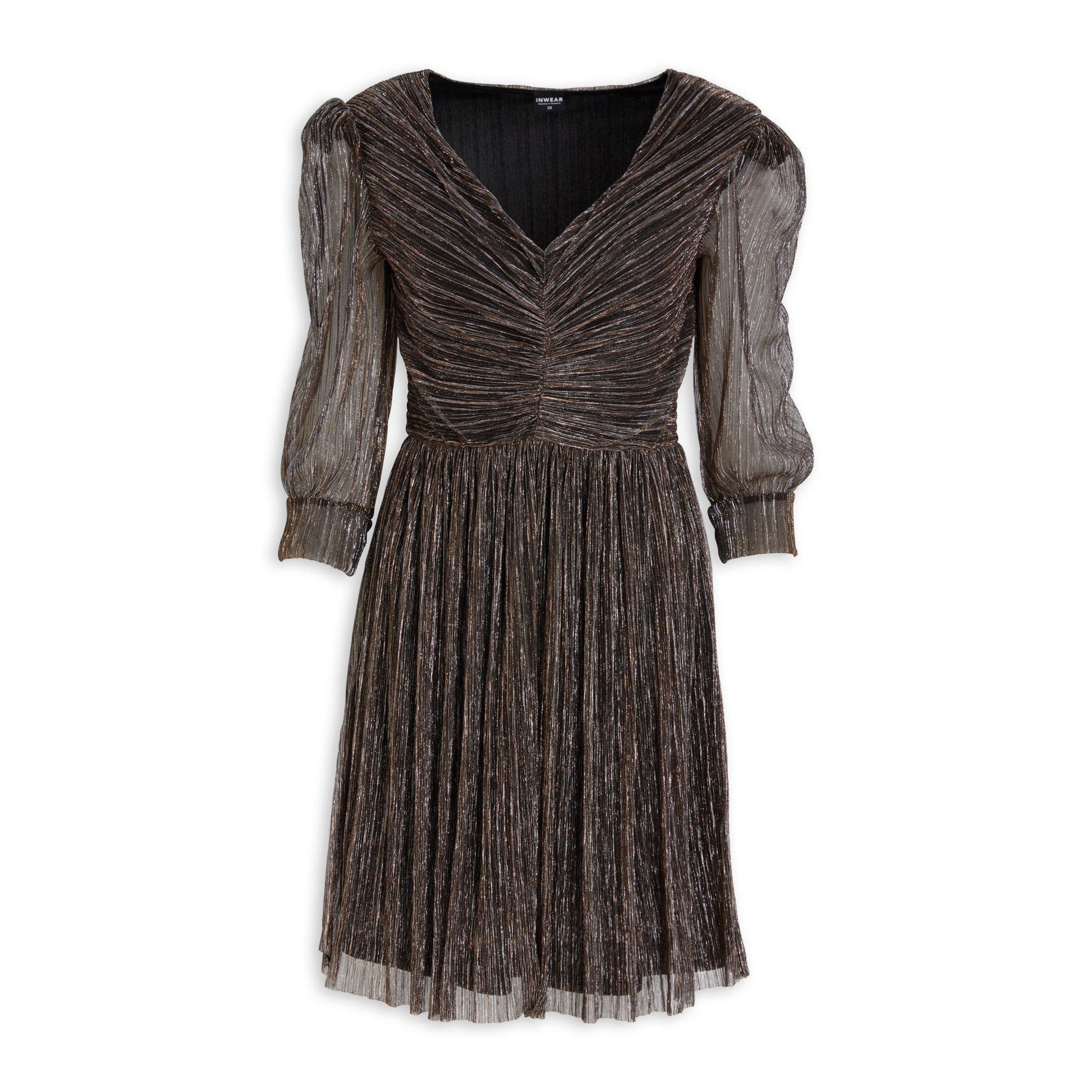 Bronze Fit & Flare Dress (3106079) | Inwear