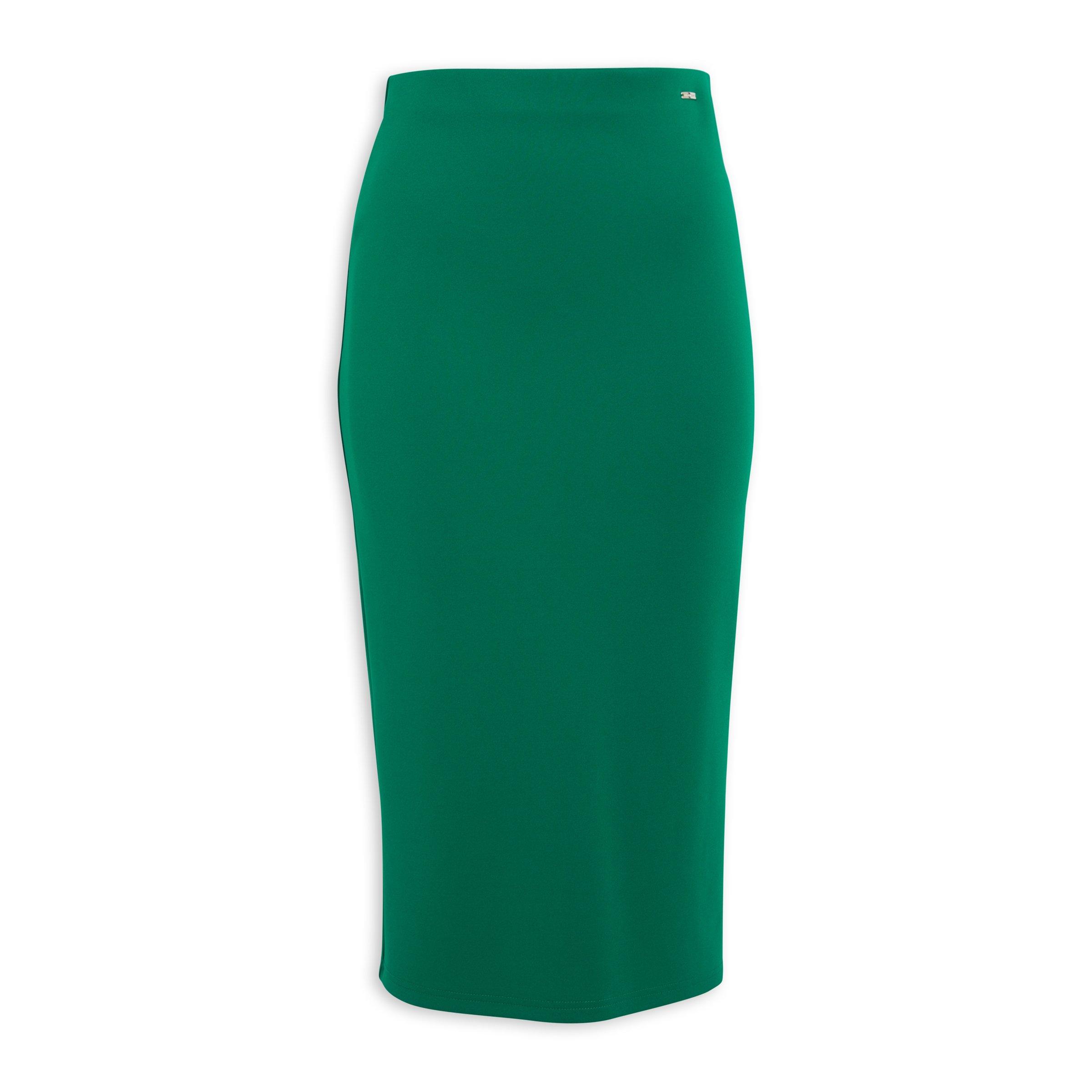 Bottle Green Bodycon Skirt (3106092) | Finnigans
