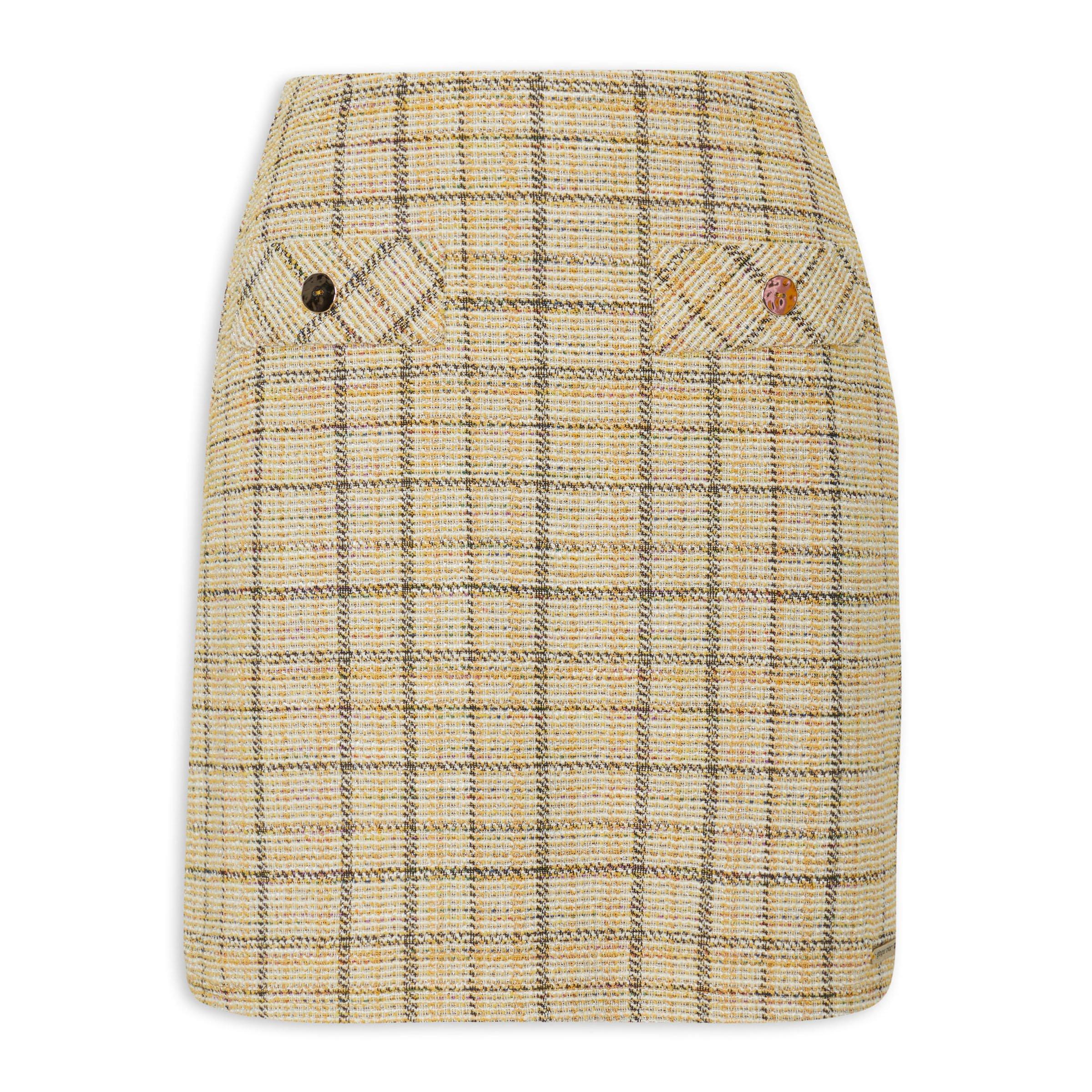 Check A-line Skirt (3106106) | Ginger Mary