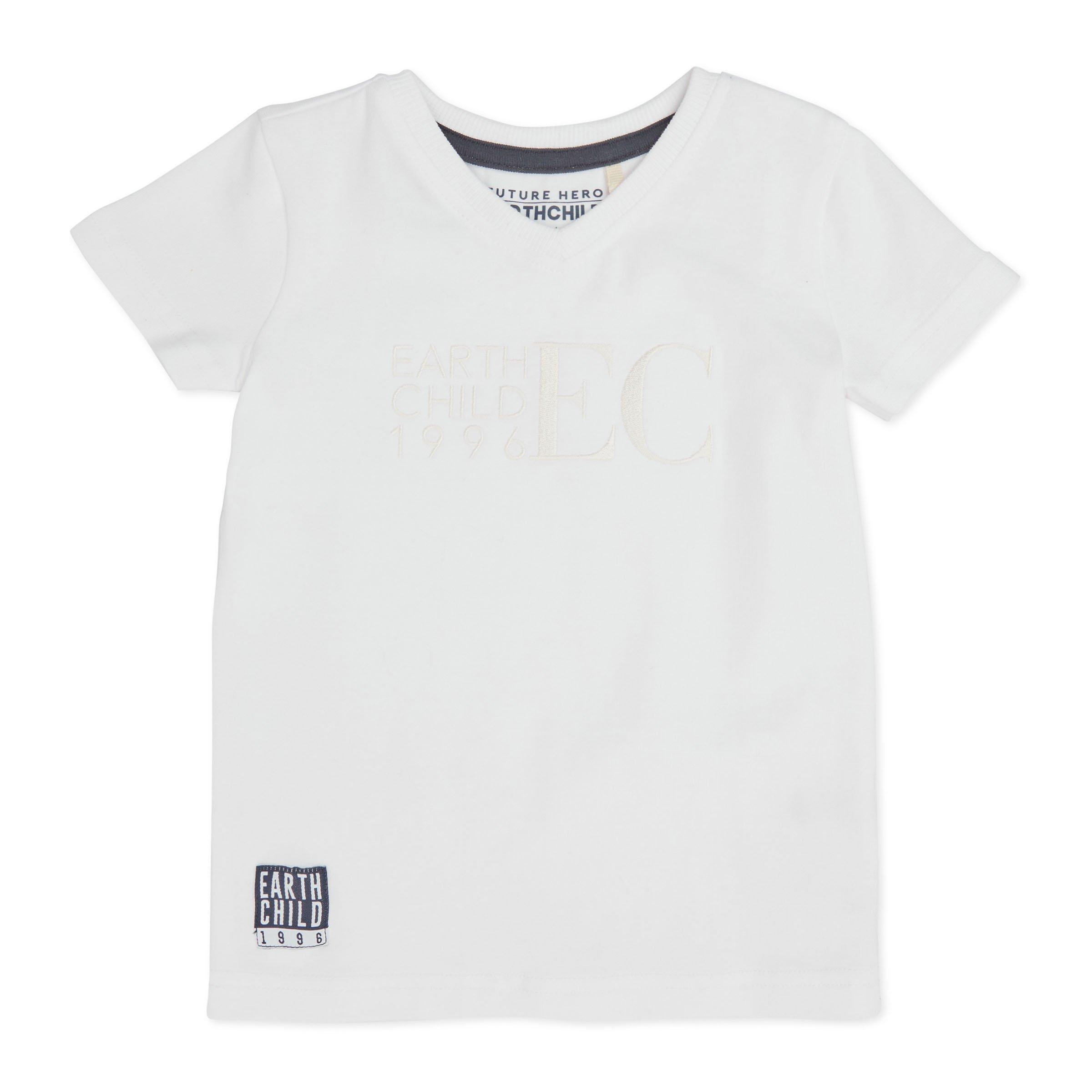 Baby Boy White Fitted T-shirt (3106303) | Earthchild