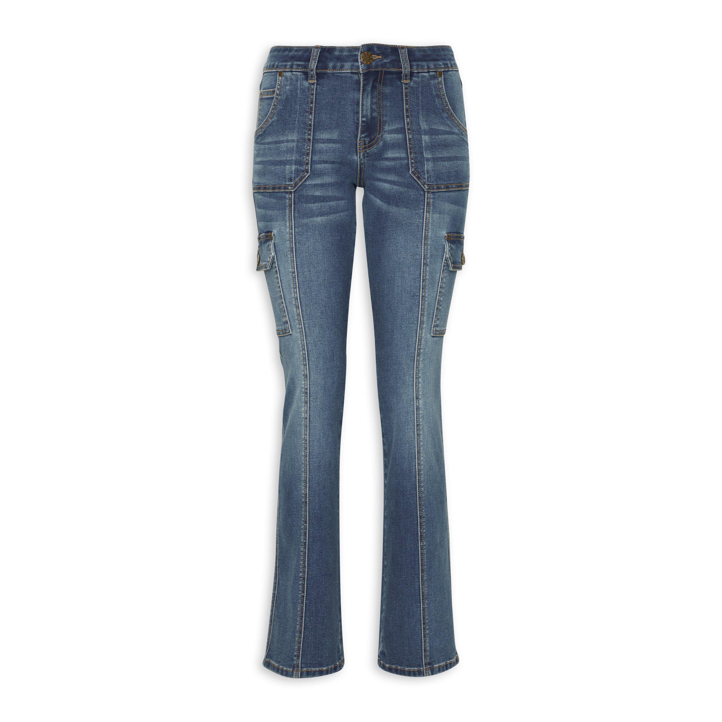 Indigo Straight Leg Jeans (3106373) | Ginger Mary