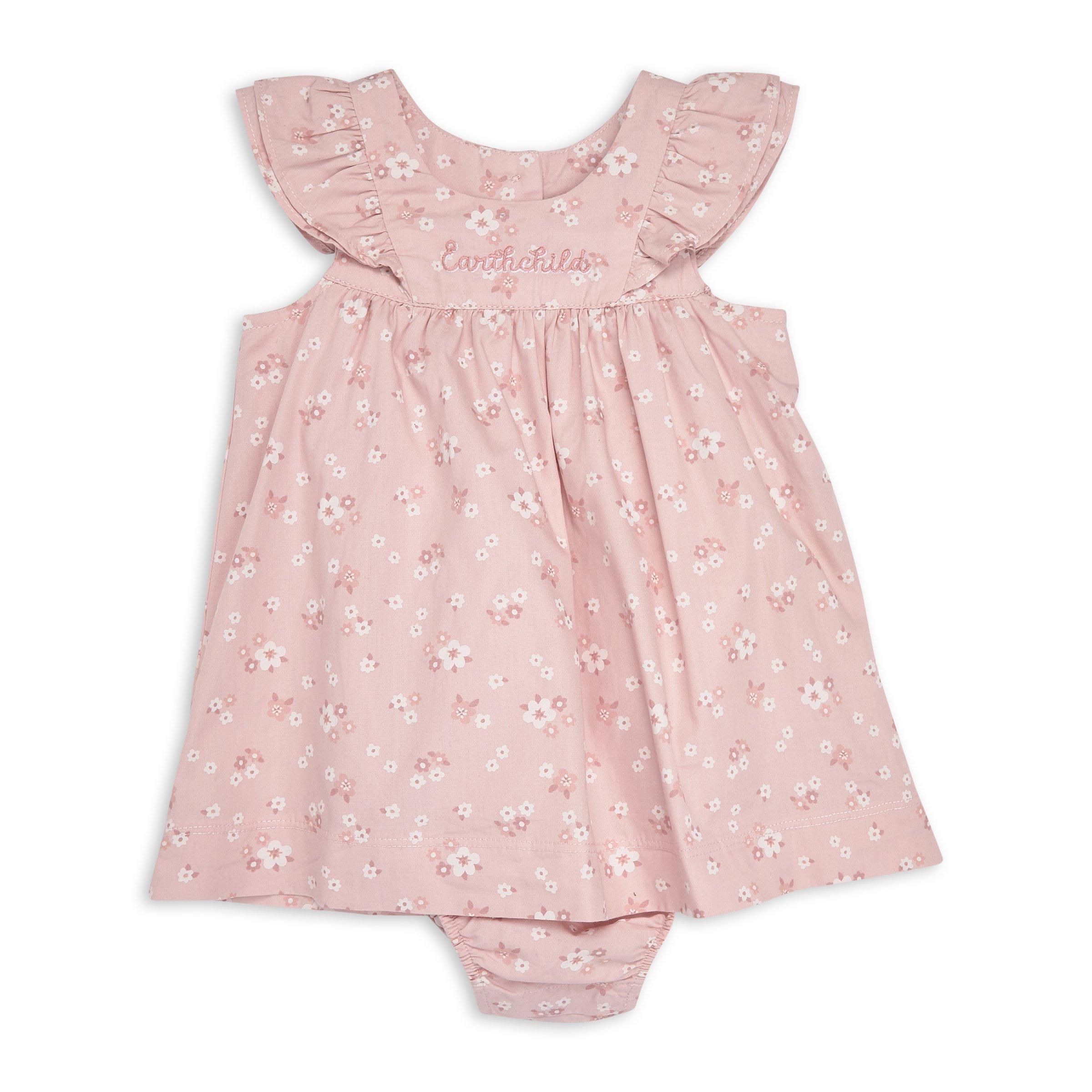 Baby Girl Pink Floral Dress (3106448) | Earthchild