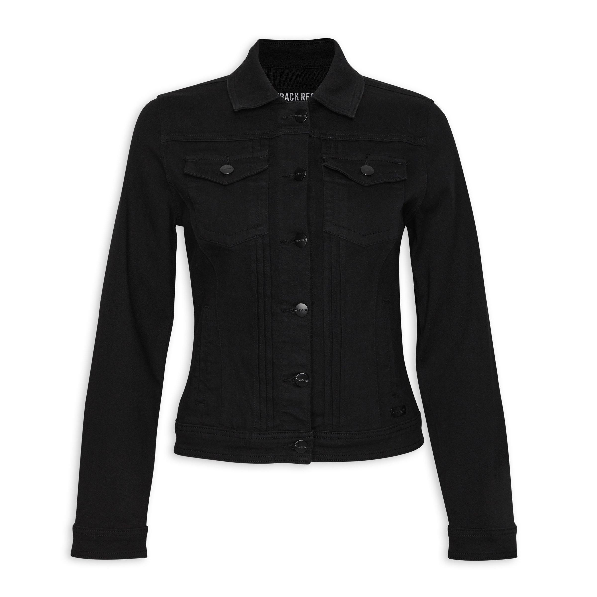 Black Denim Jacket (3106648) | OUTBACK RED