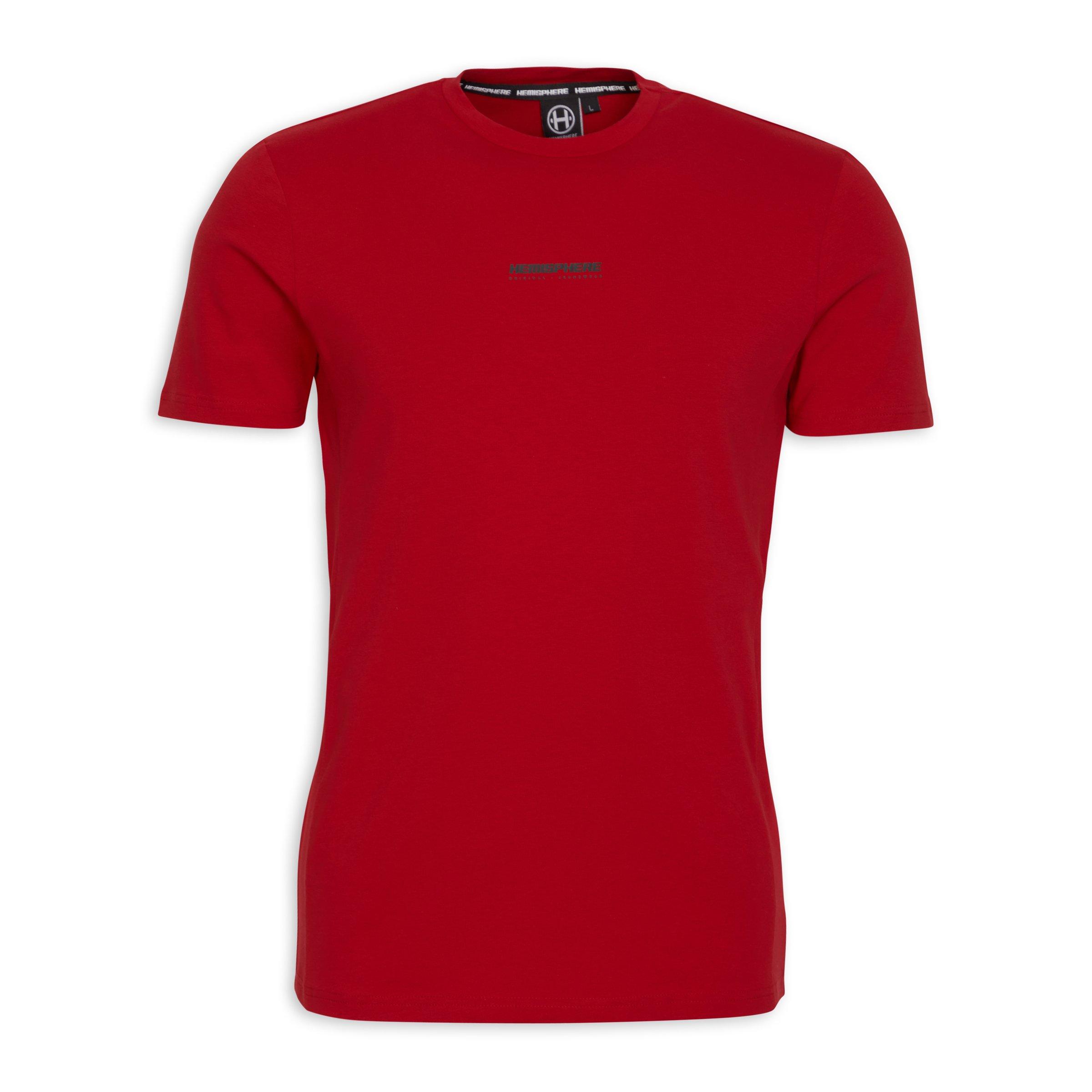 Red Fitted T-shirt (3106856) | Hemisphere