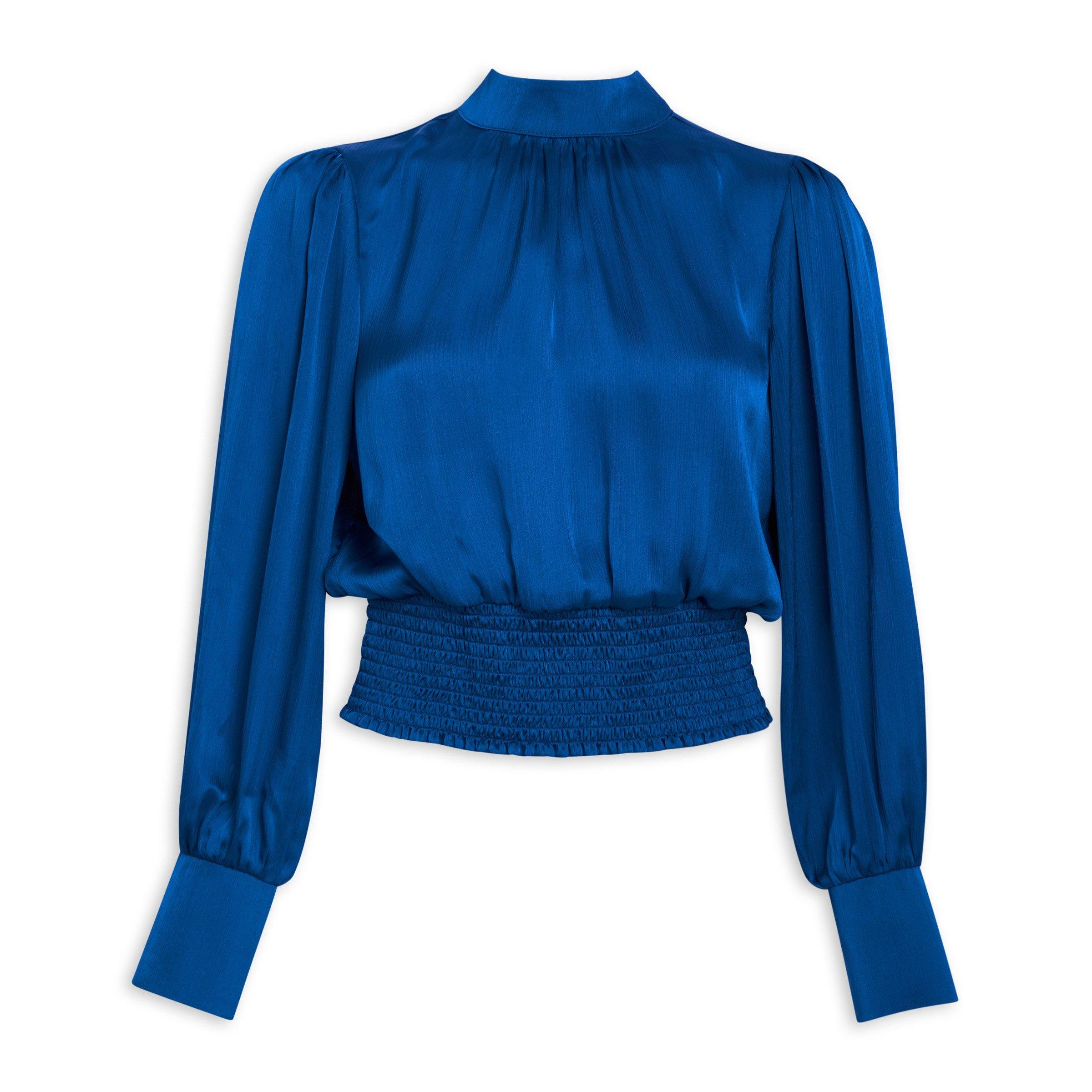 Blue Banded Blouse (3106902) | Identity