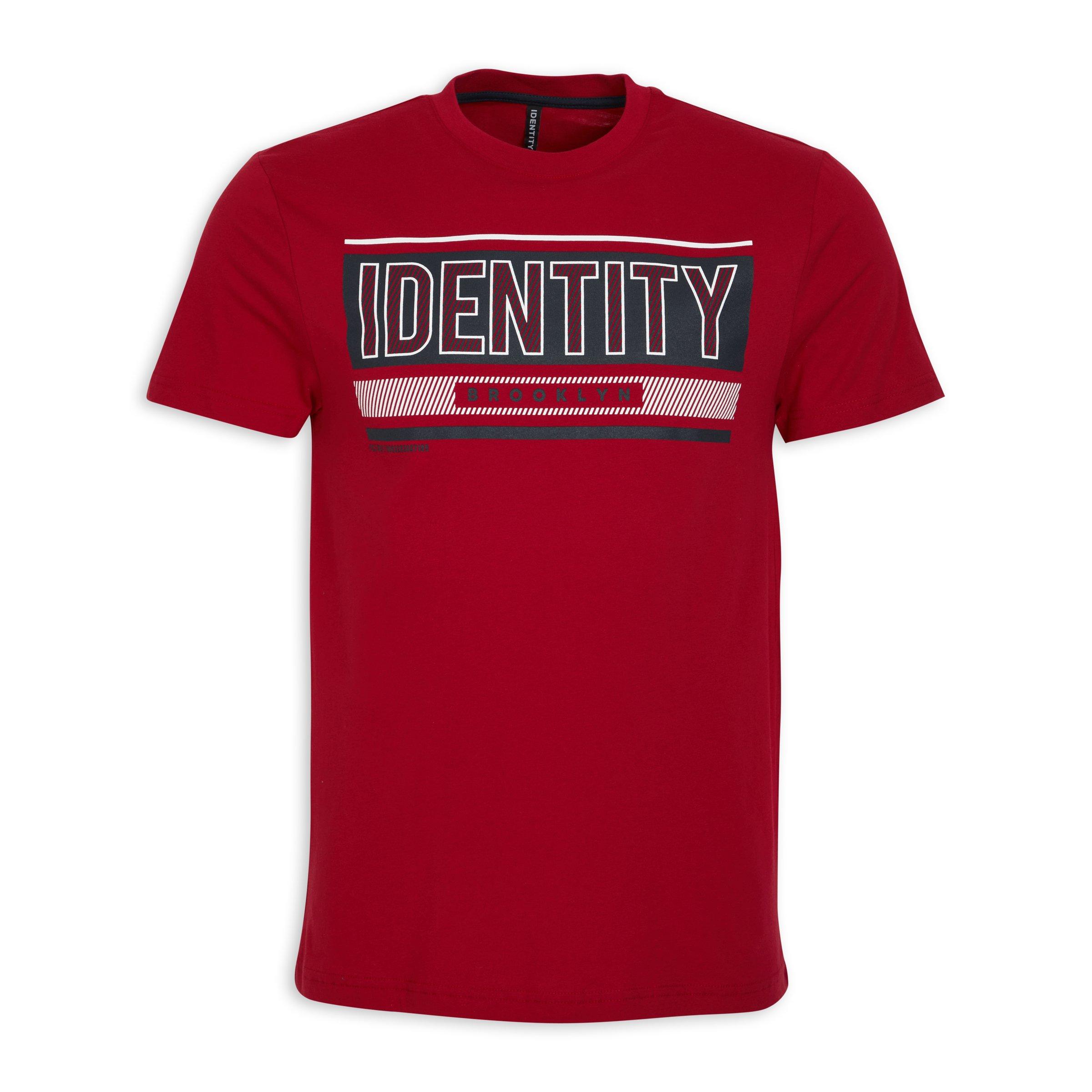 Red Branded T-shirt (3107455) | Identity