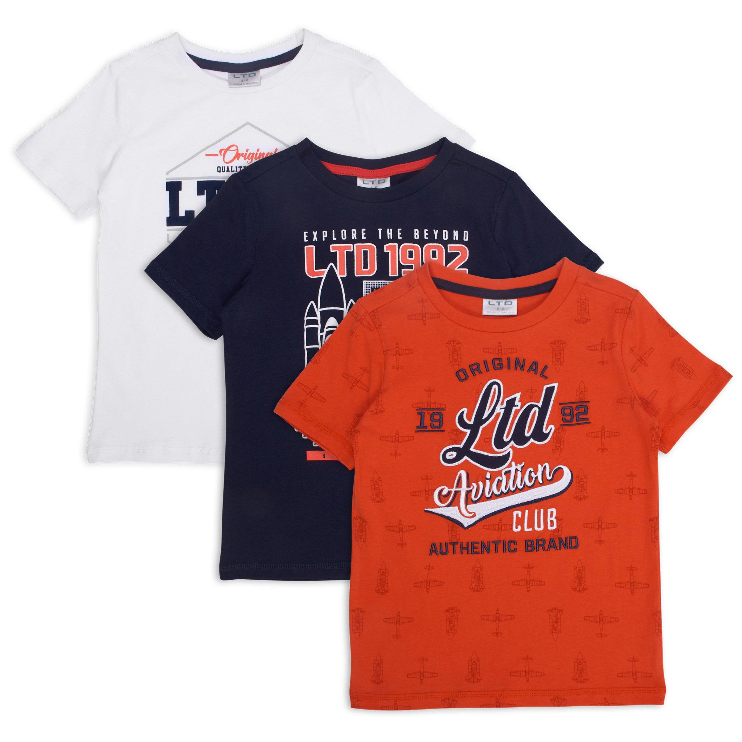 3-pack Kid Boy T-shirts (3107649) | LTD Kids