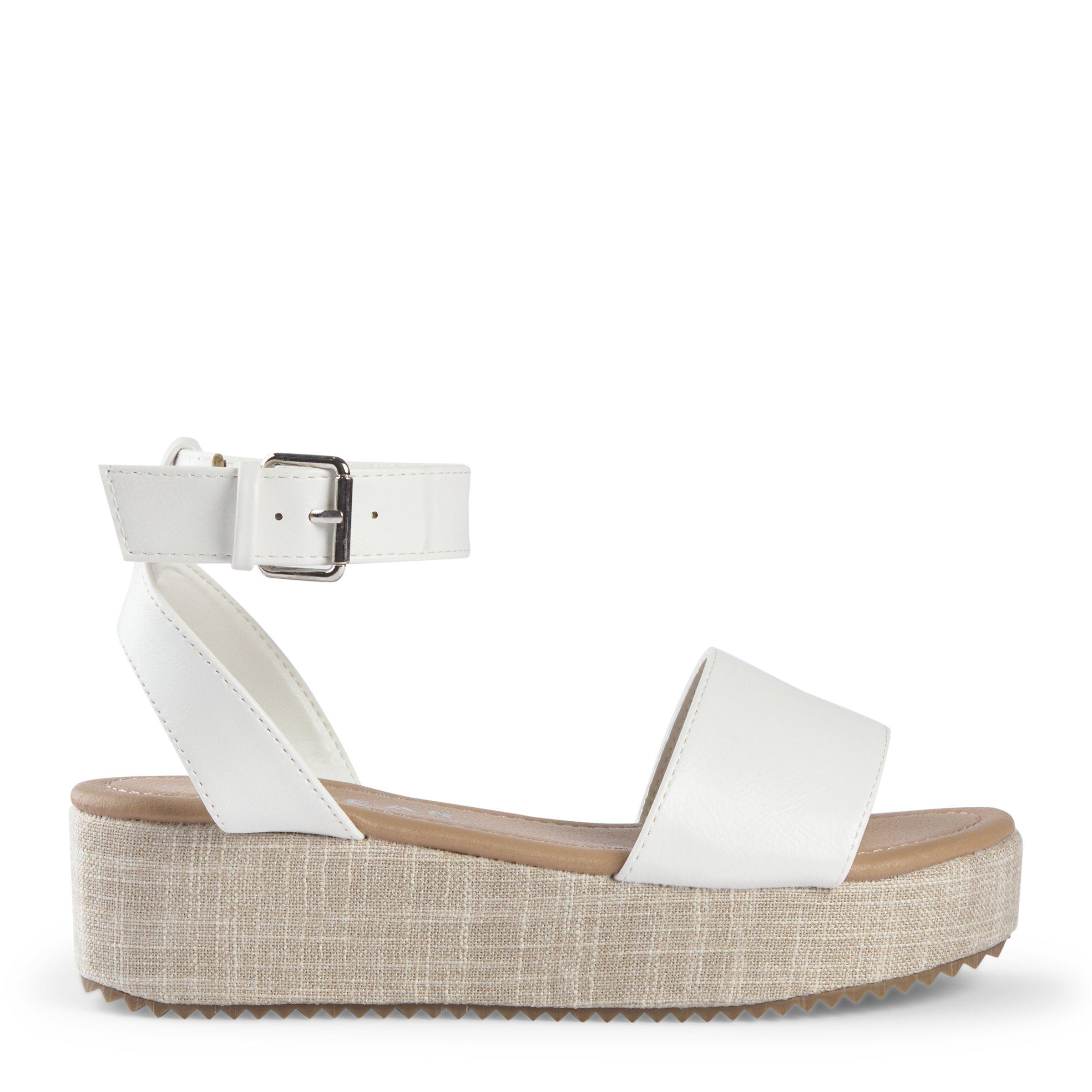 White Ankle Strap Sandal (3107676) | Inwear