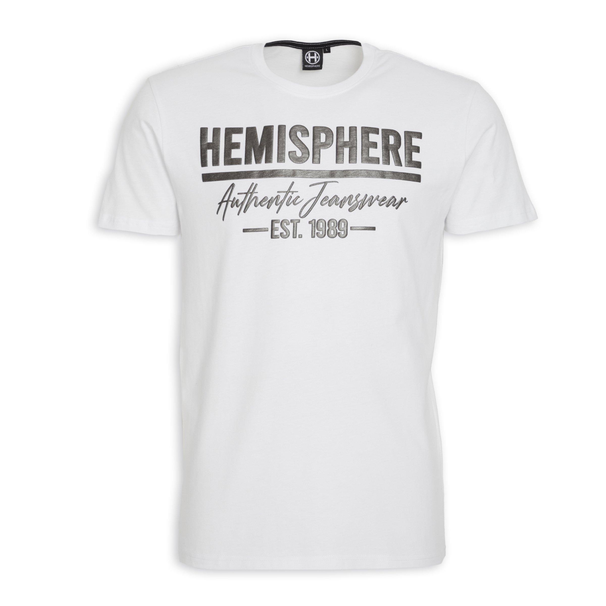 White Branded T-shirt (3107766) | Hemisphere