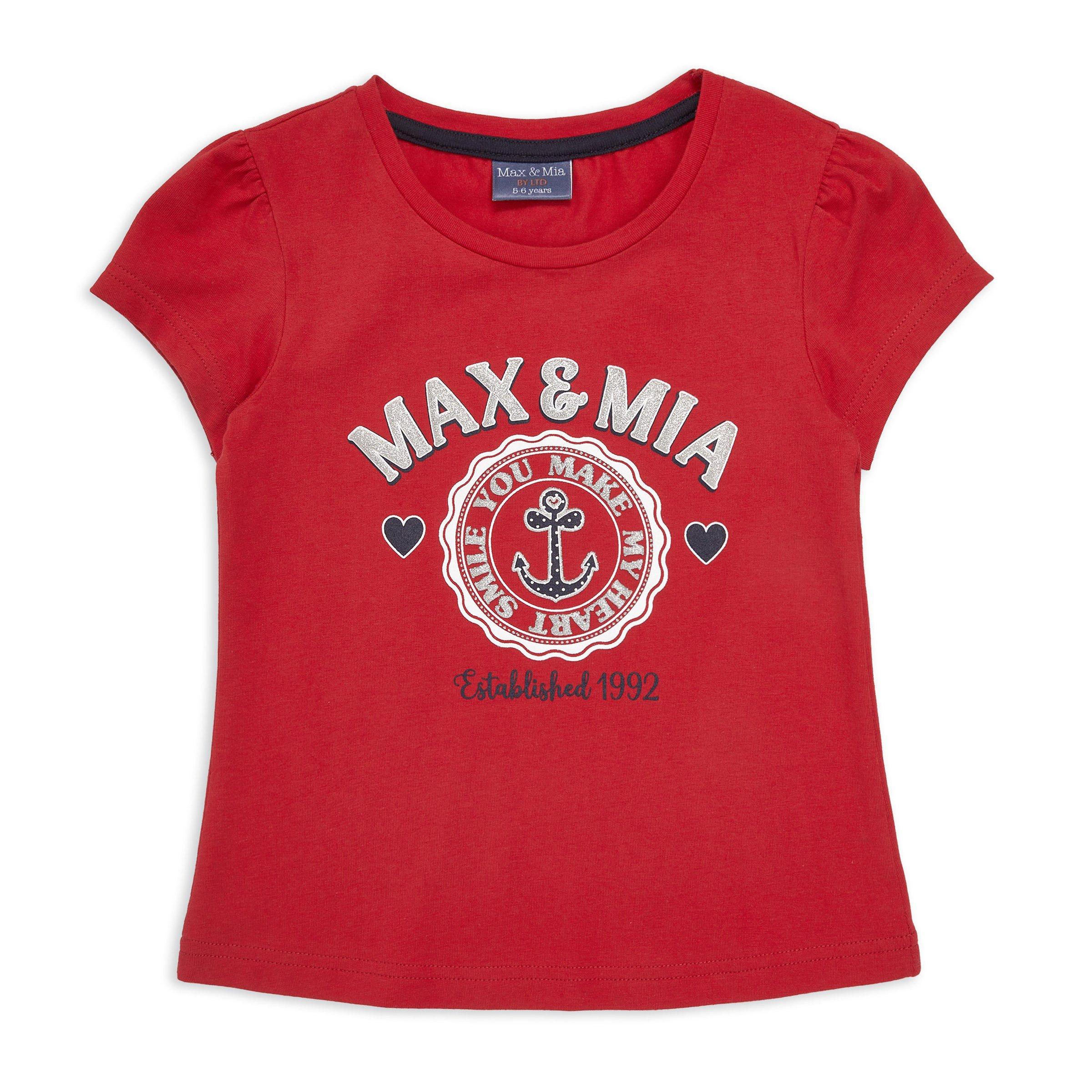 Kid Girl Red Tshirt (3107775) Max & Mia