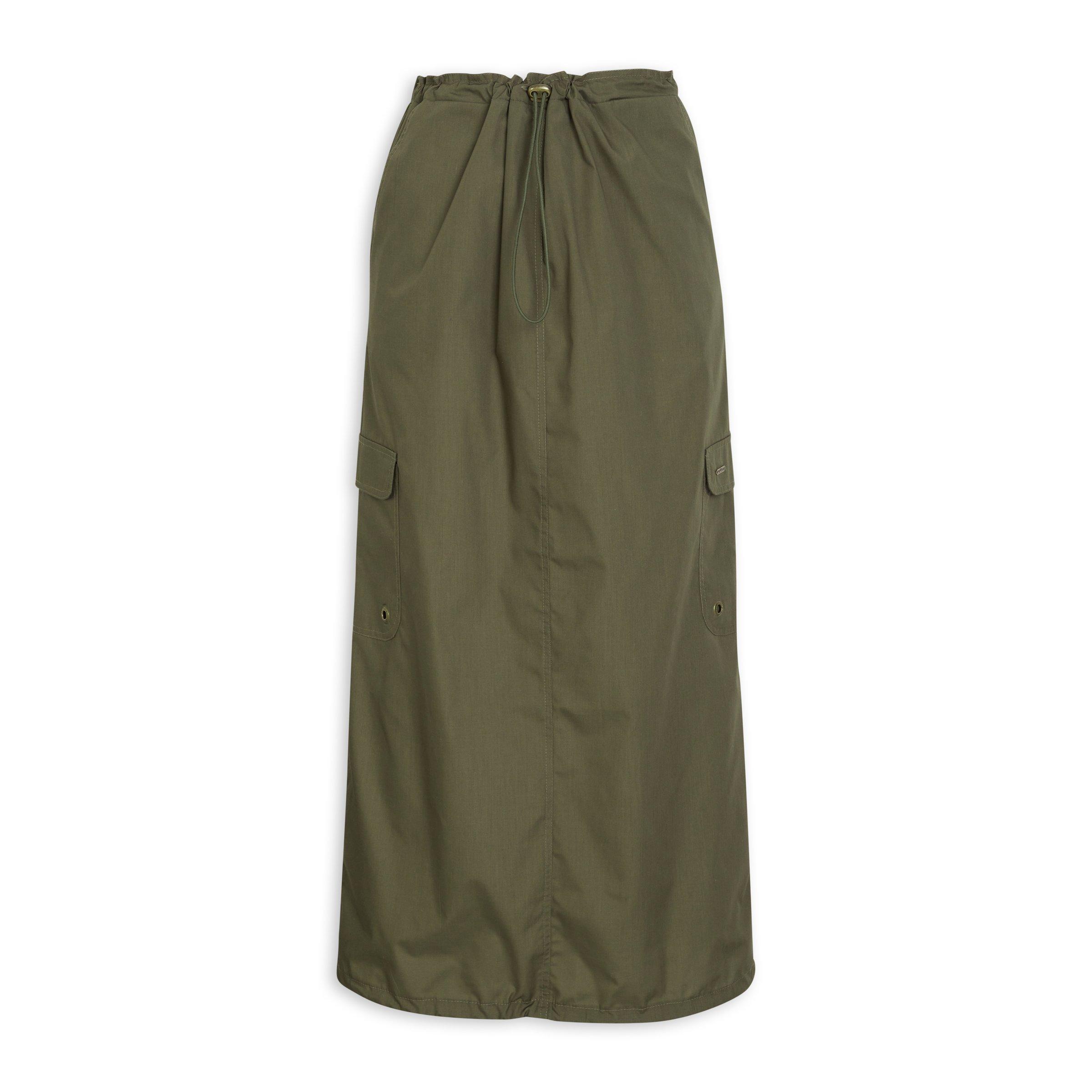 Green Utility Skirt (3107807) | Hey Betty