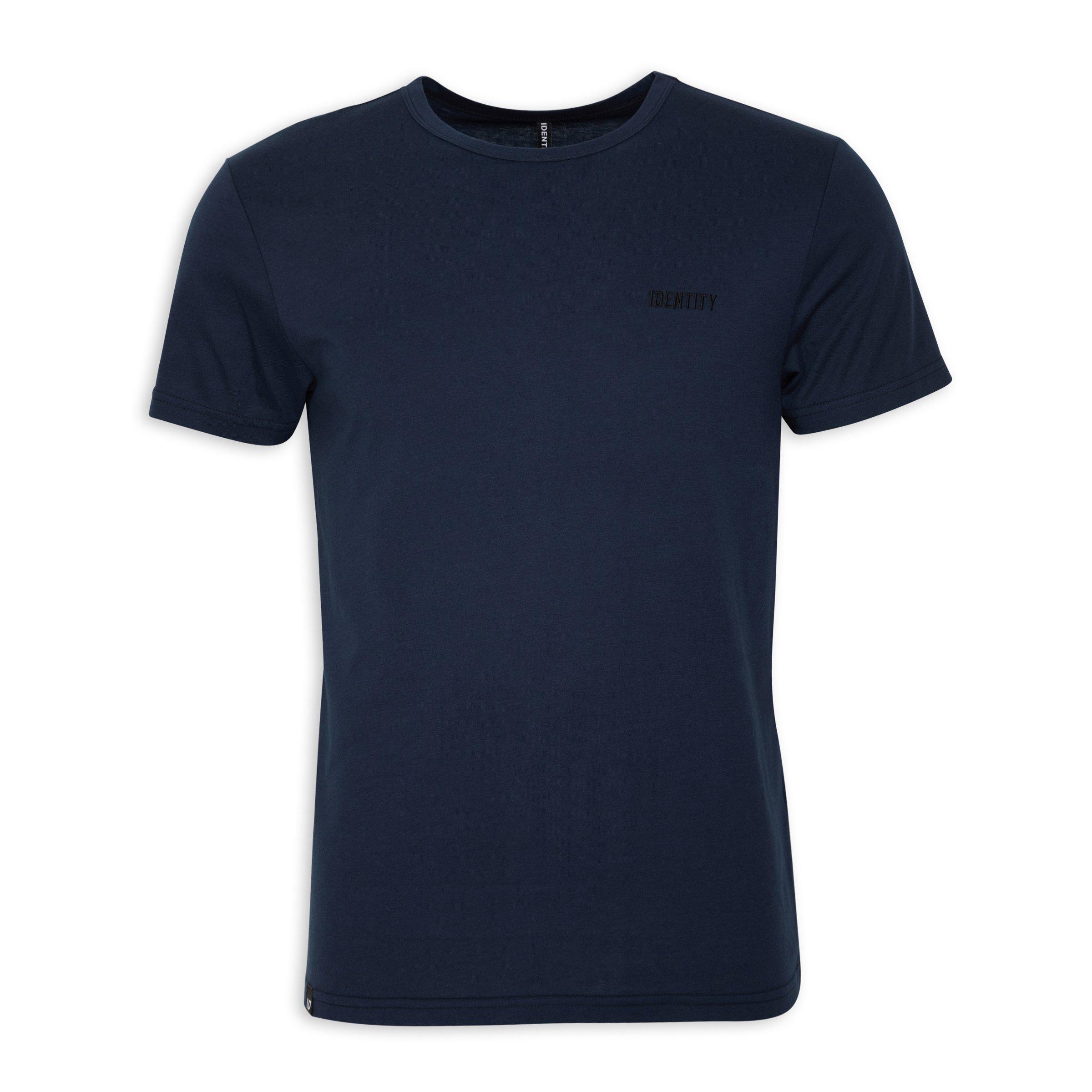 Navy Fitted Tee (3107865) | Identity