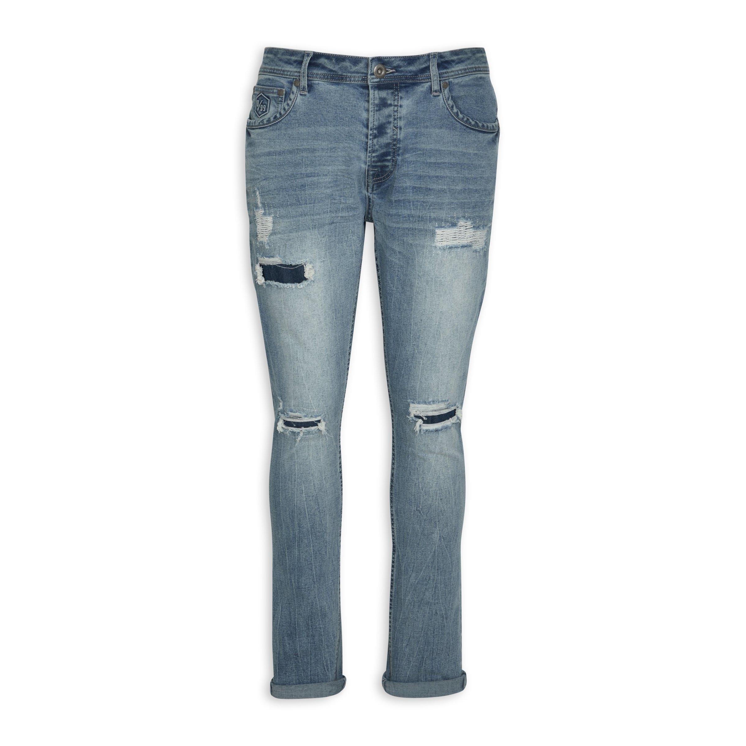 Light Wash Ripped Skinny Jean (3108033) | Identity