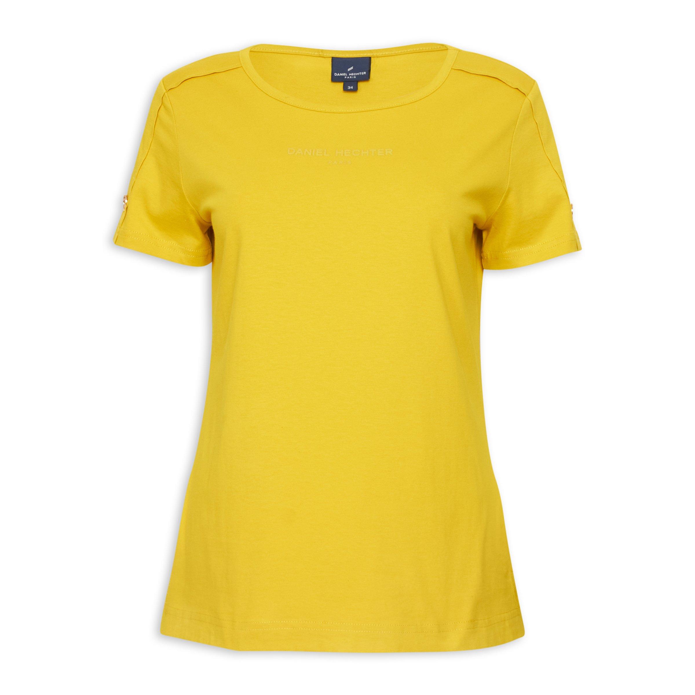 Yellow T-shirt (3108070) | Daniel Hechter