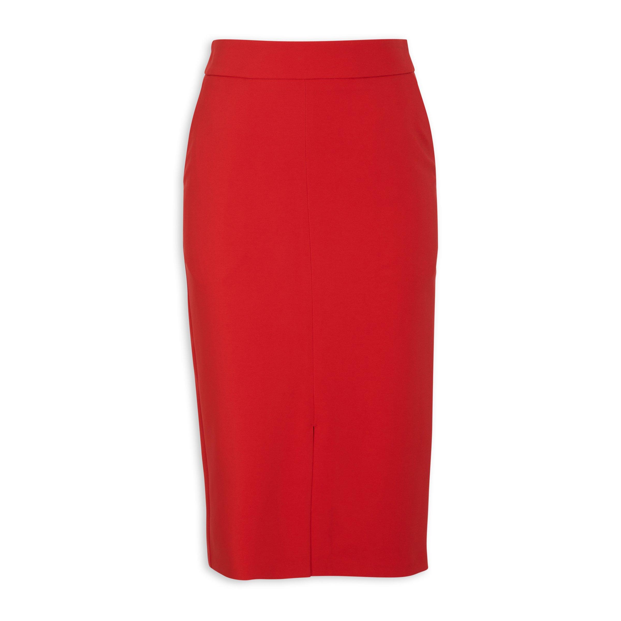 Red Pencil Skirt (3108106) | Daniel Hechter