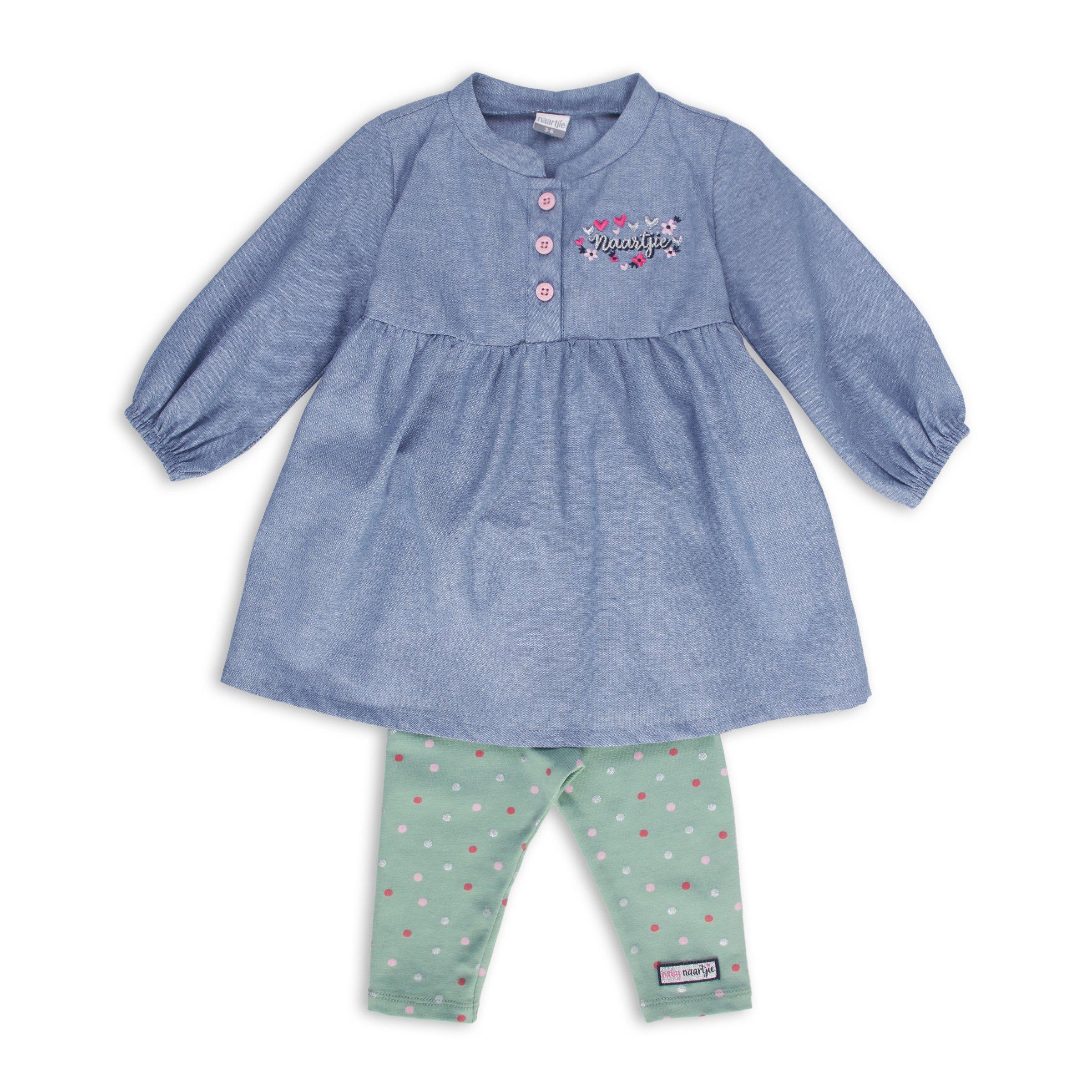 Newborn Girl Tunic & Legging Set (3108130) | Naartjie