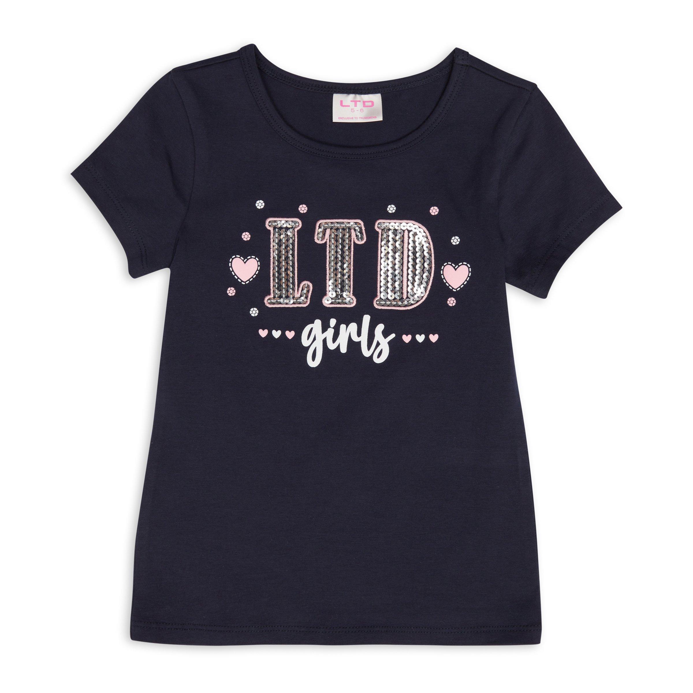Kid Girl Navy T-shirt (3108340) | LTD Kids