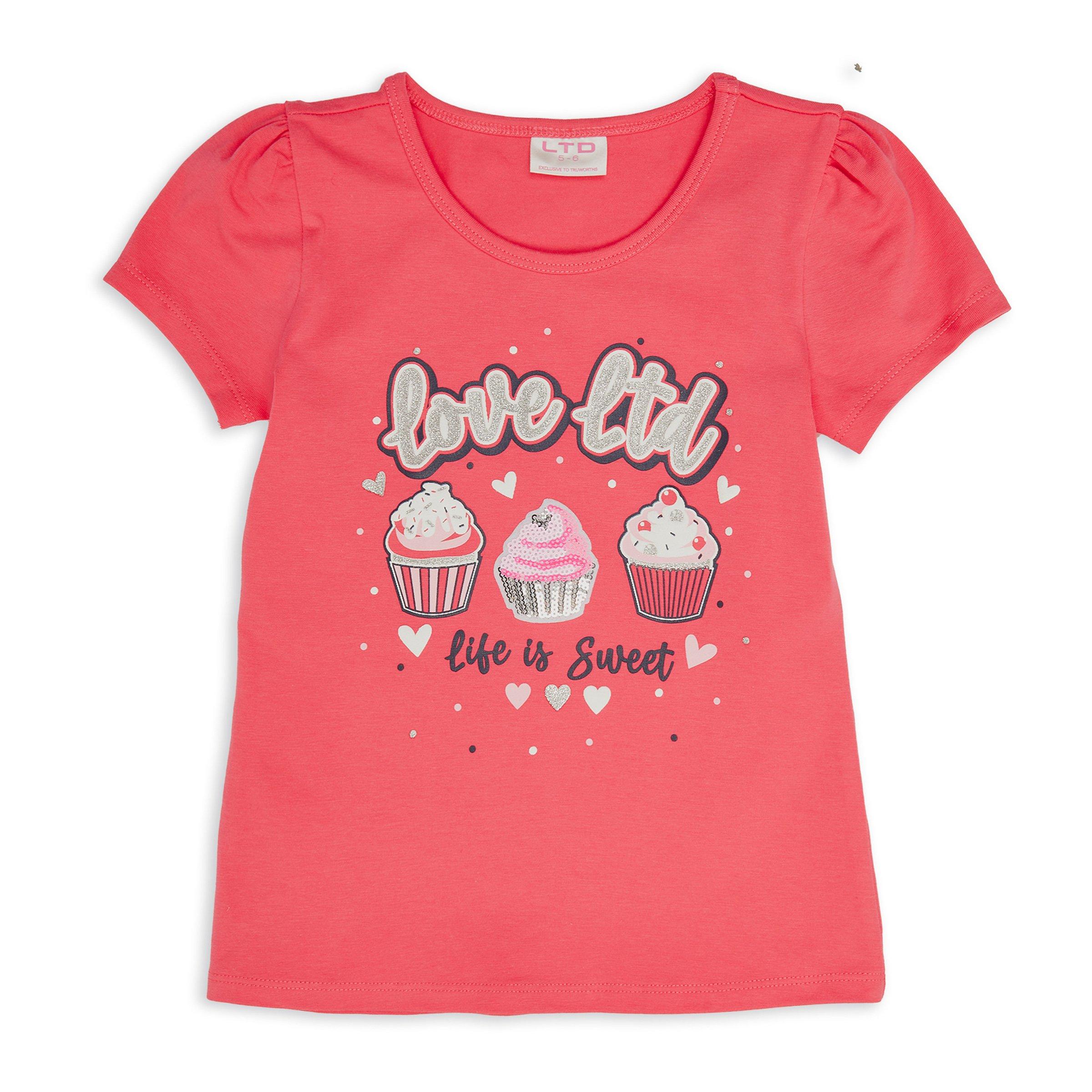 Kid Girl Pink T-shirt (3108341) | LTD Kids