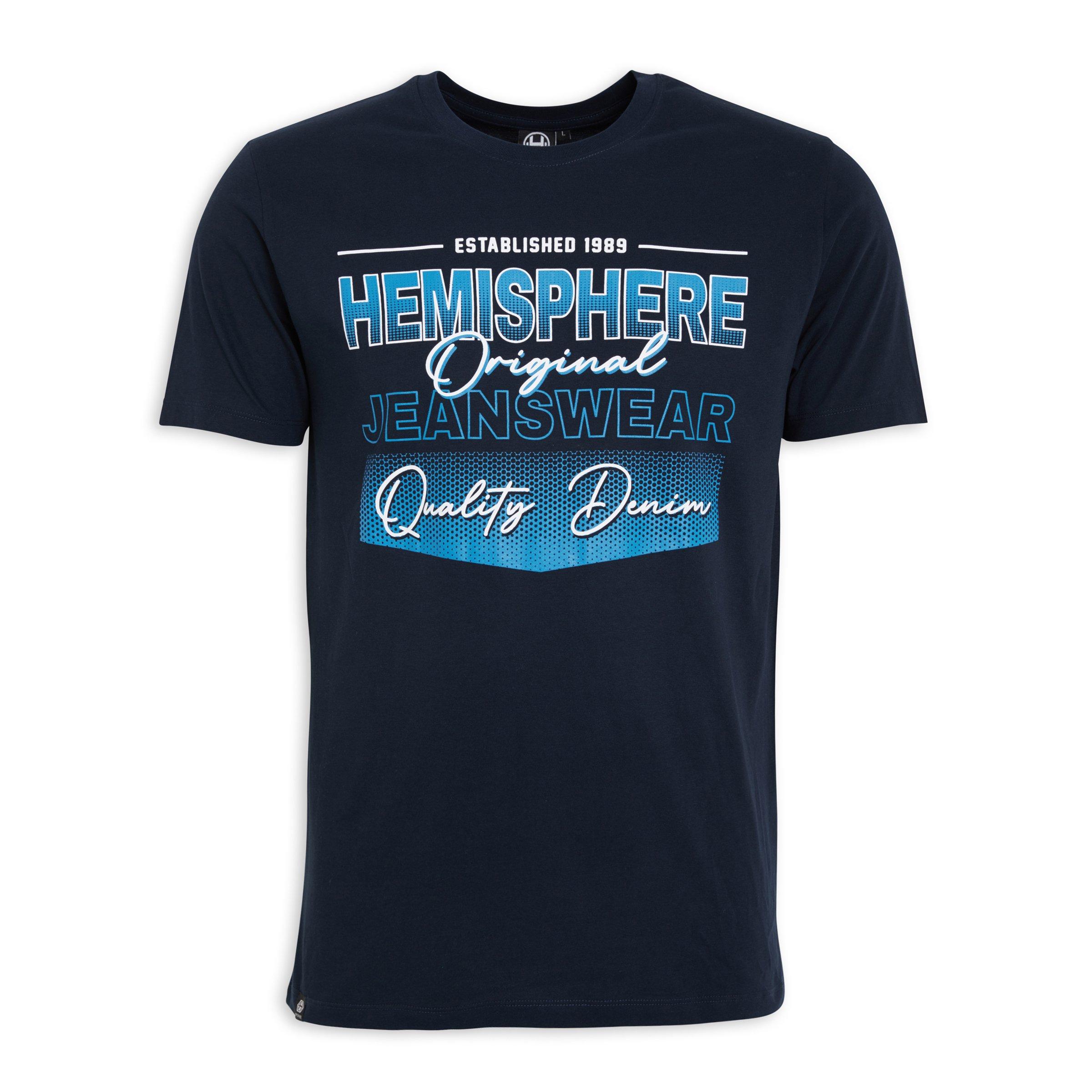 Navy Branded T-shirt (3108387) | Hemisphere